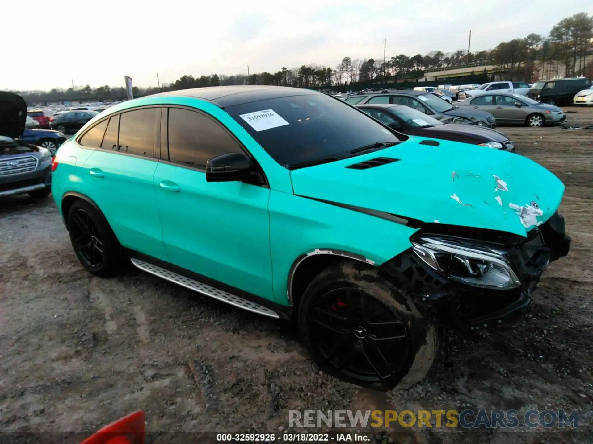 1 Photograph of a damaged car 4JGED6EB1KA150621 MERCEDES-BENZ GLE 2019