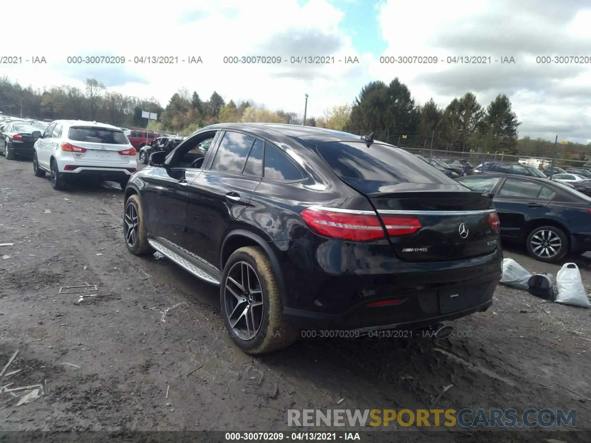 3 Фотография поврежденного автомобиля 4JGED6EB1KA151087 MERCEDES-BENZ GLE 2019