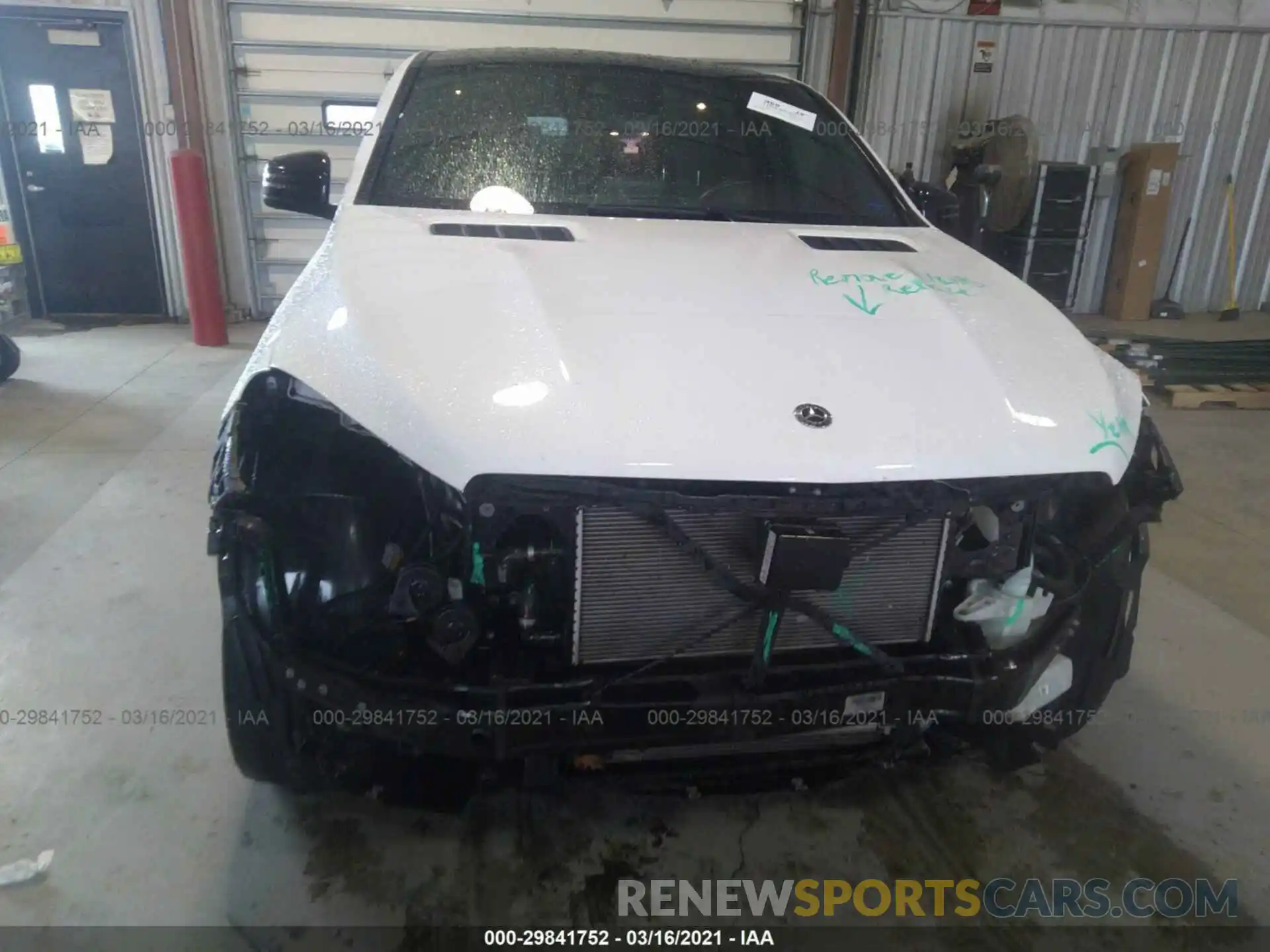 6 Photograph of a damaged car 4JGED6EB1KA154278 MERCEDES-BENZ GLE 2019