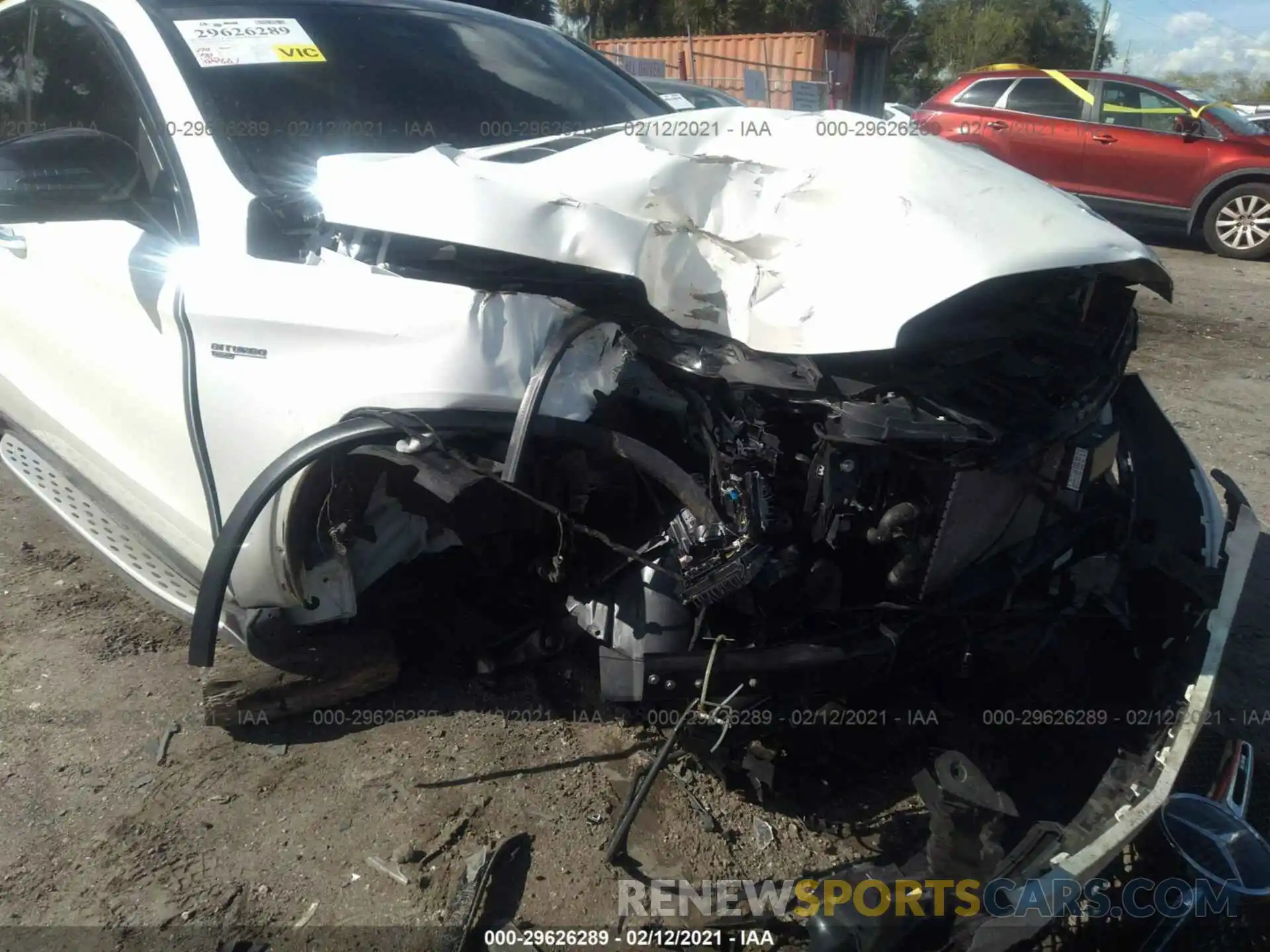 6 Photograph of a damaged car 4JGED6EB1KA154894 MERCEDES-BENZ GLE 2019