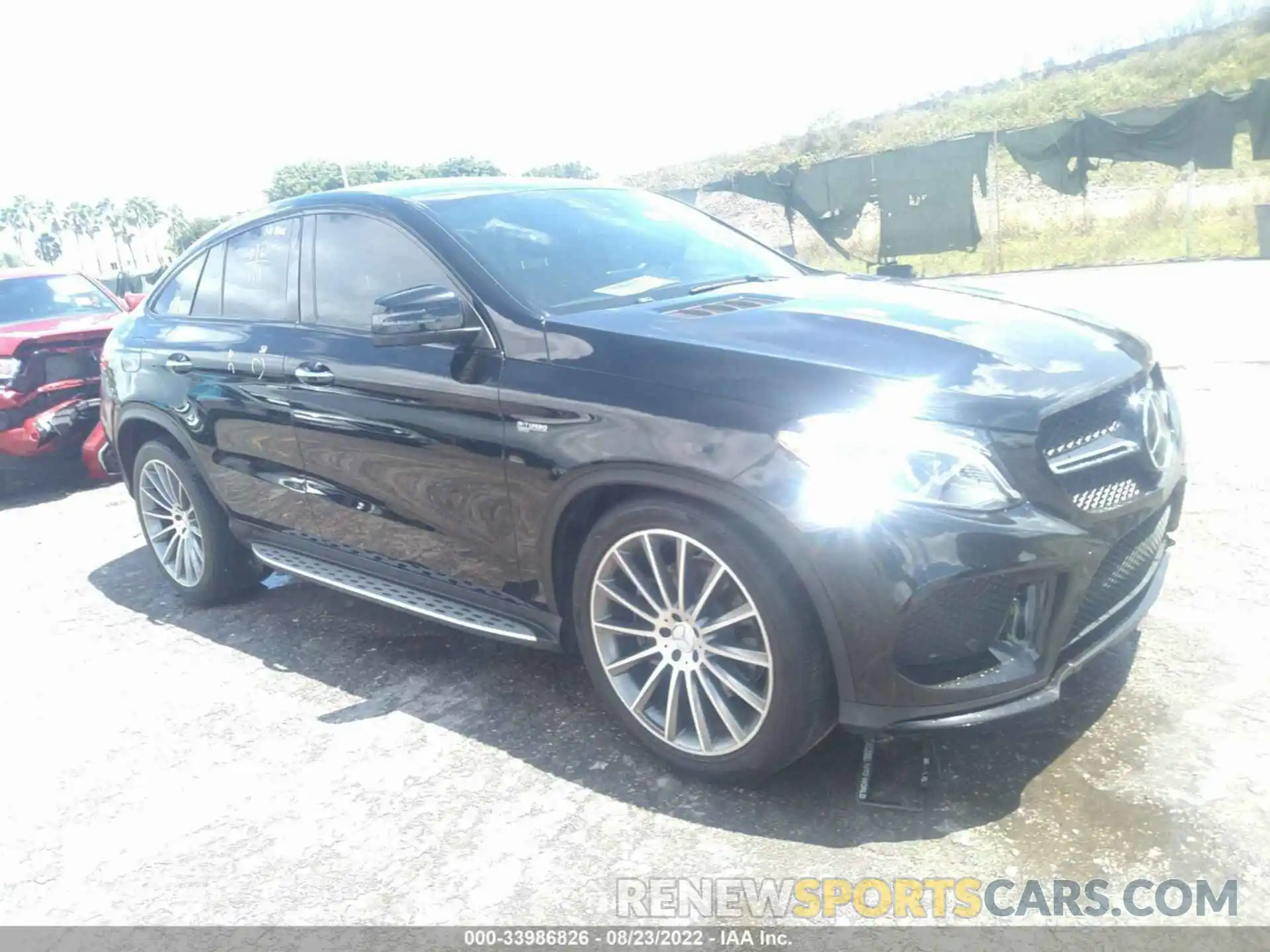 1 Photograph of a damaged car 4JGED6EB2KA133763 MERCEDES-BENZ GLE 2019