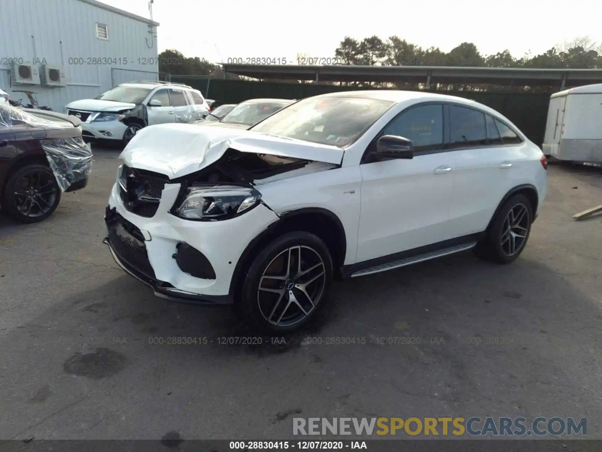 2 Фотография поврежденного автомобиля 4JGED6EB2KA138266 MERCEDES-BENZ GLE 2019