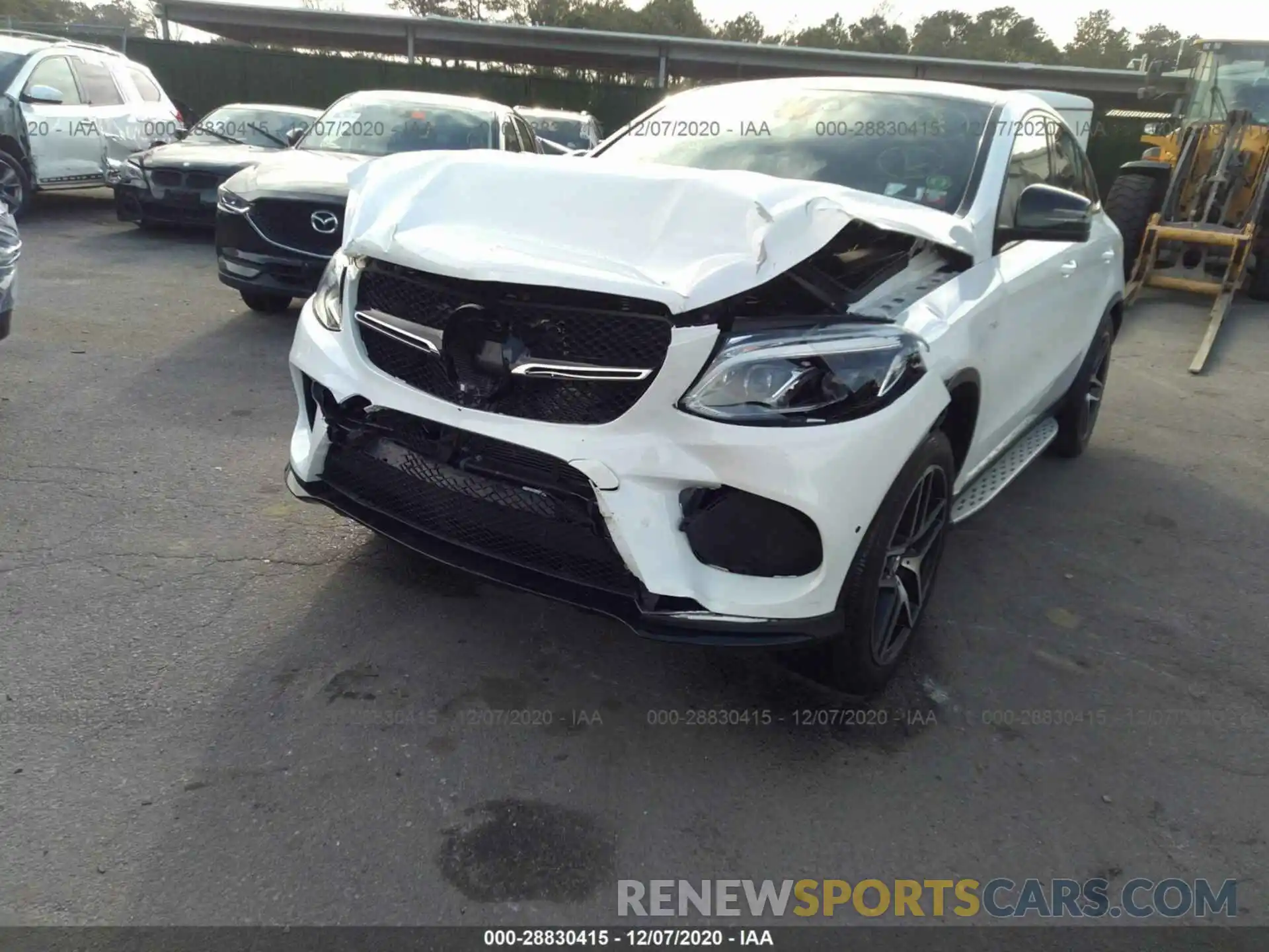 6 Photograph of a damaged car 4JGED6EB2KA138266 MERCEDES-BENZ GLE 2019