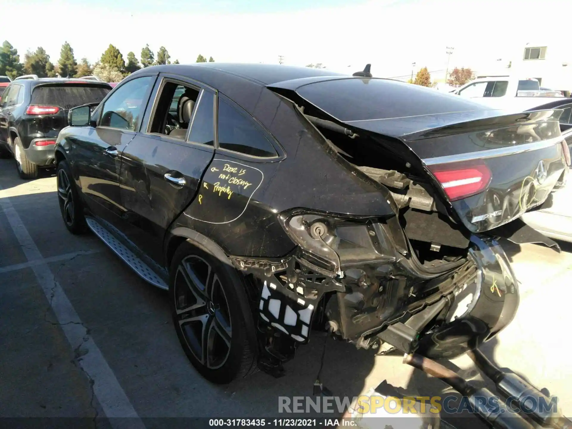 3 Photograph of a damaged car 4JGED6EB2KA149834 MERCEDES-BENZ GLE 2019