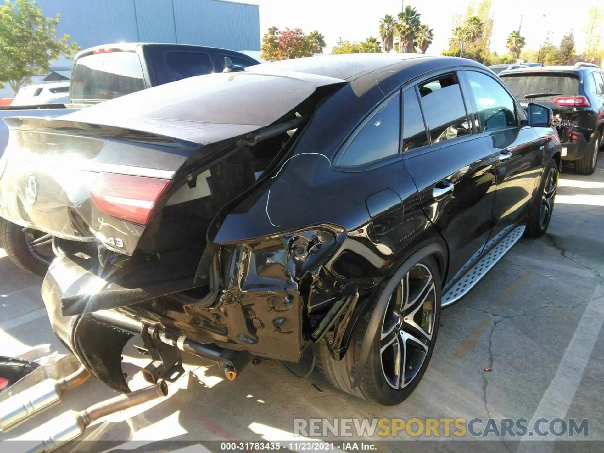 4 Photograph of a damaged car 4JGED6EB2KA149834 MERCEDES-BENZ GLE 2019