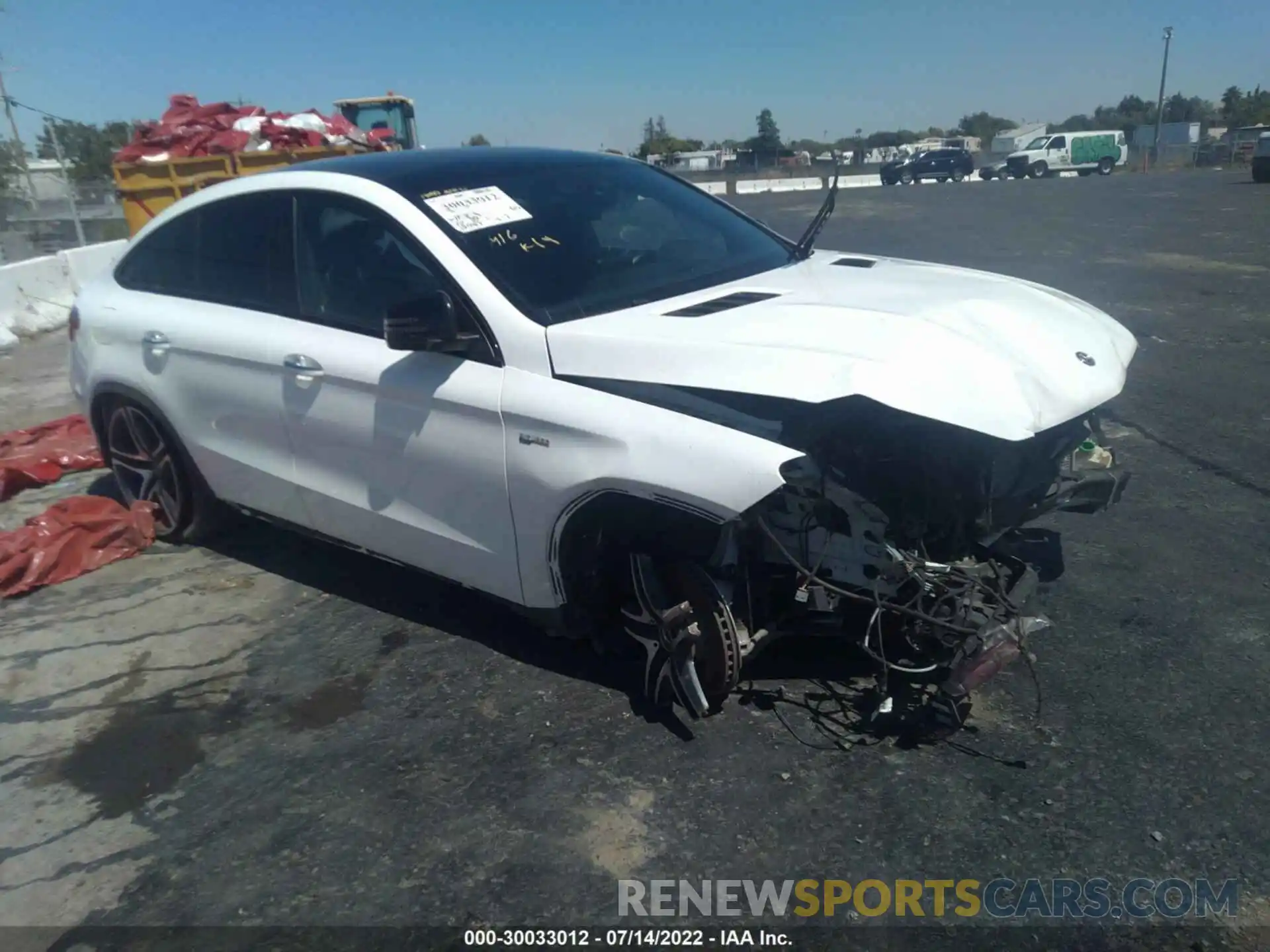 1 Photograph of a damaged car 4JGED6EB3KA138969 MERCEDES-BENZ GLE 2019