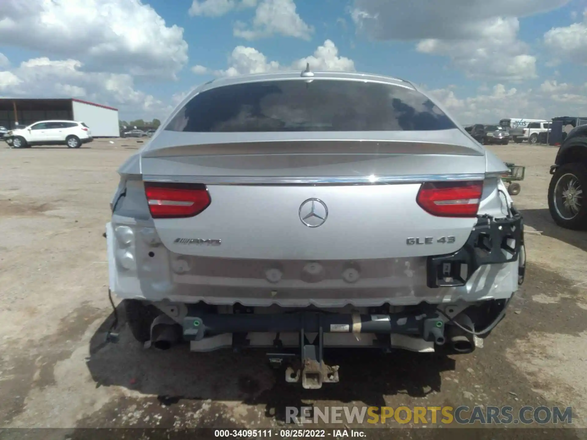 6 Photograph of a damaged car 4JGED6EB3KA141371 MERCEDES-BENZ GLE 2019