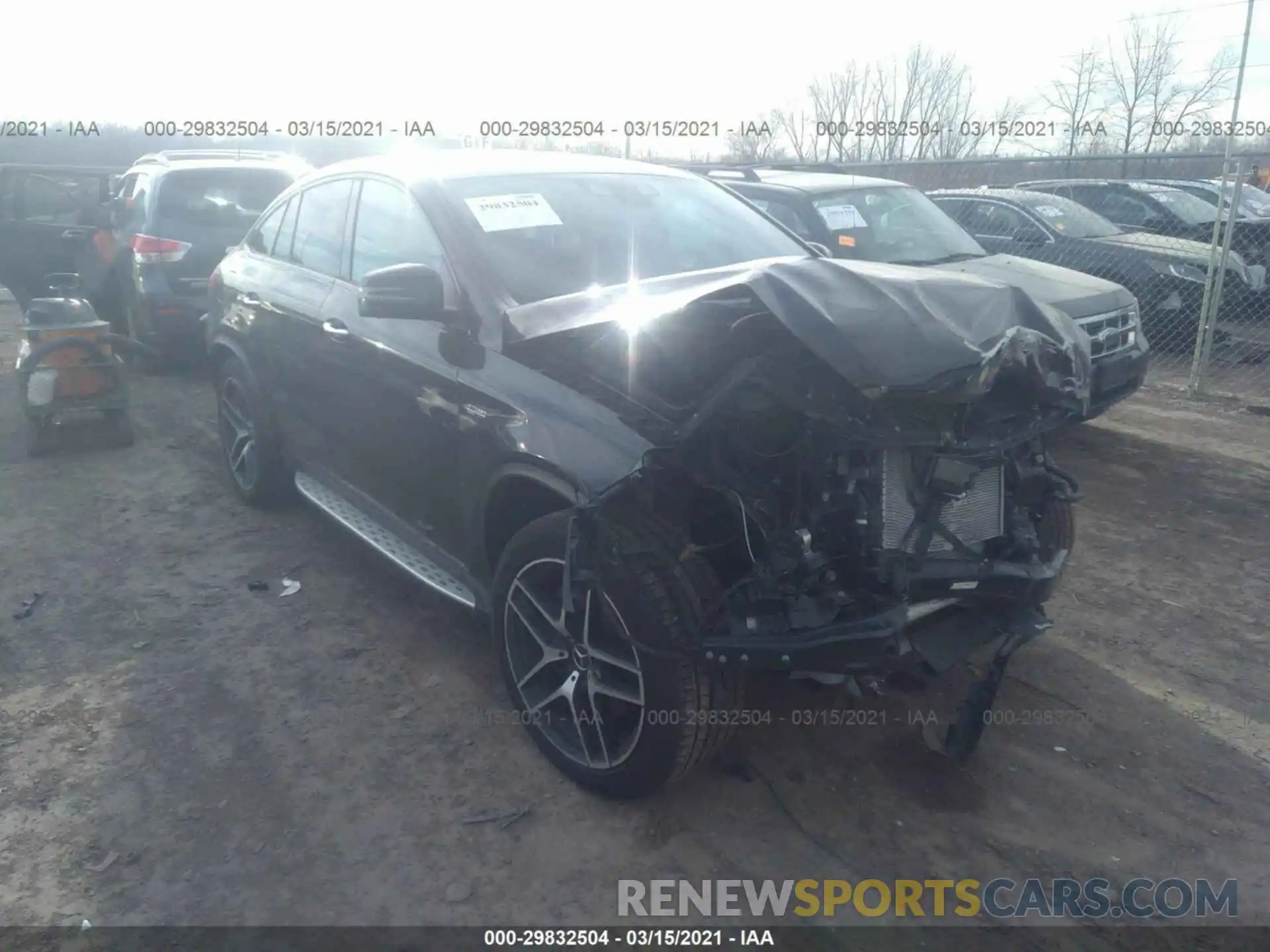 1 Photograph of a damaged car 4JGED6EB3KA141631 MERCEDES-BENZ GLE 2019