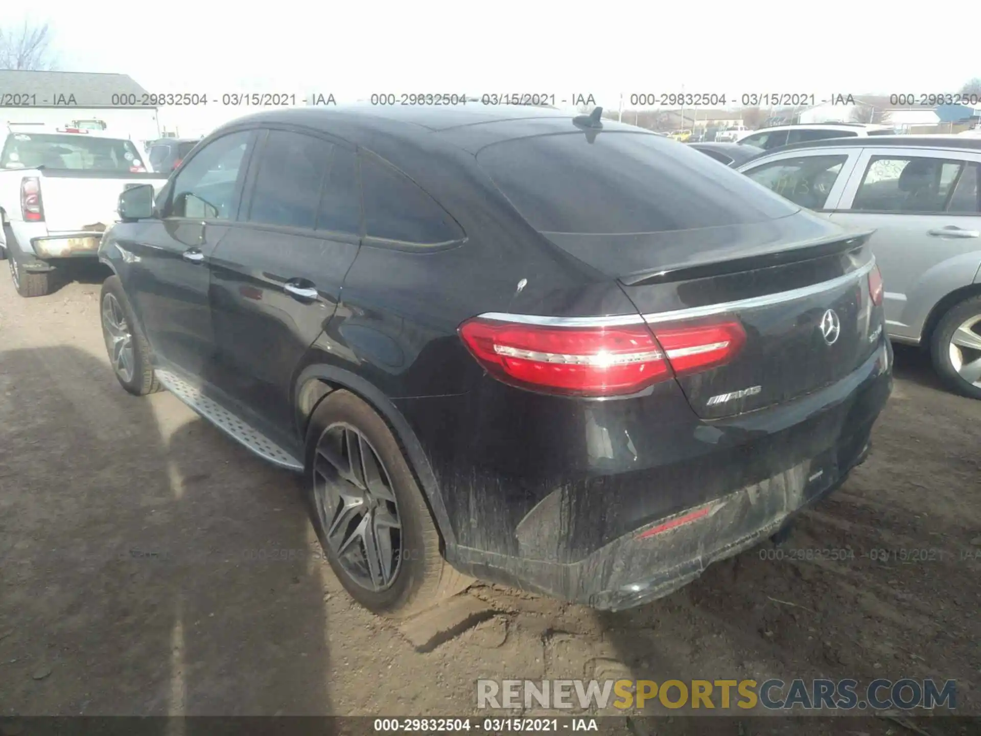 3 Photograph of a damaged car 4JGED6EB3KA141631 MERCEDES-BENZ GLE 2019