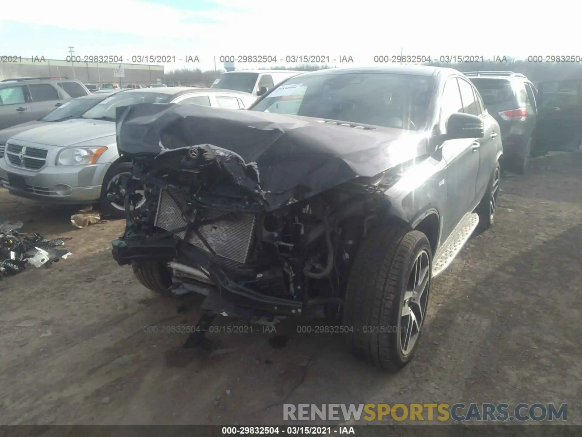 6 Photograph of a damaged car 4JGED6EB3KA141631 MERCEDES-BENZ GLE 2019