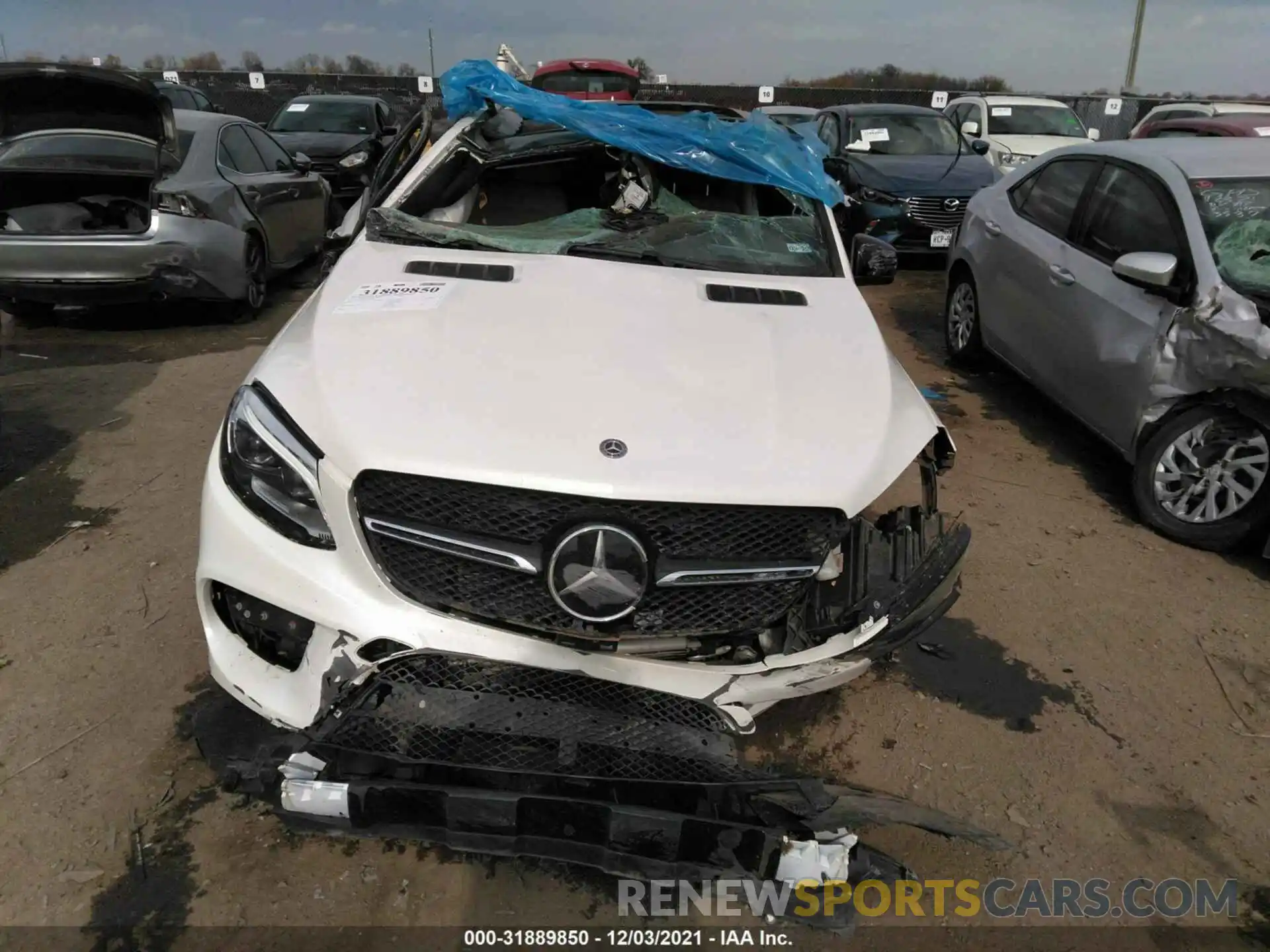 6 Photograph of a damaged car 4JGED6EB3KA142486 MERCEDES-BENZ GLE 2019