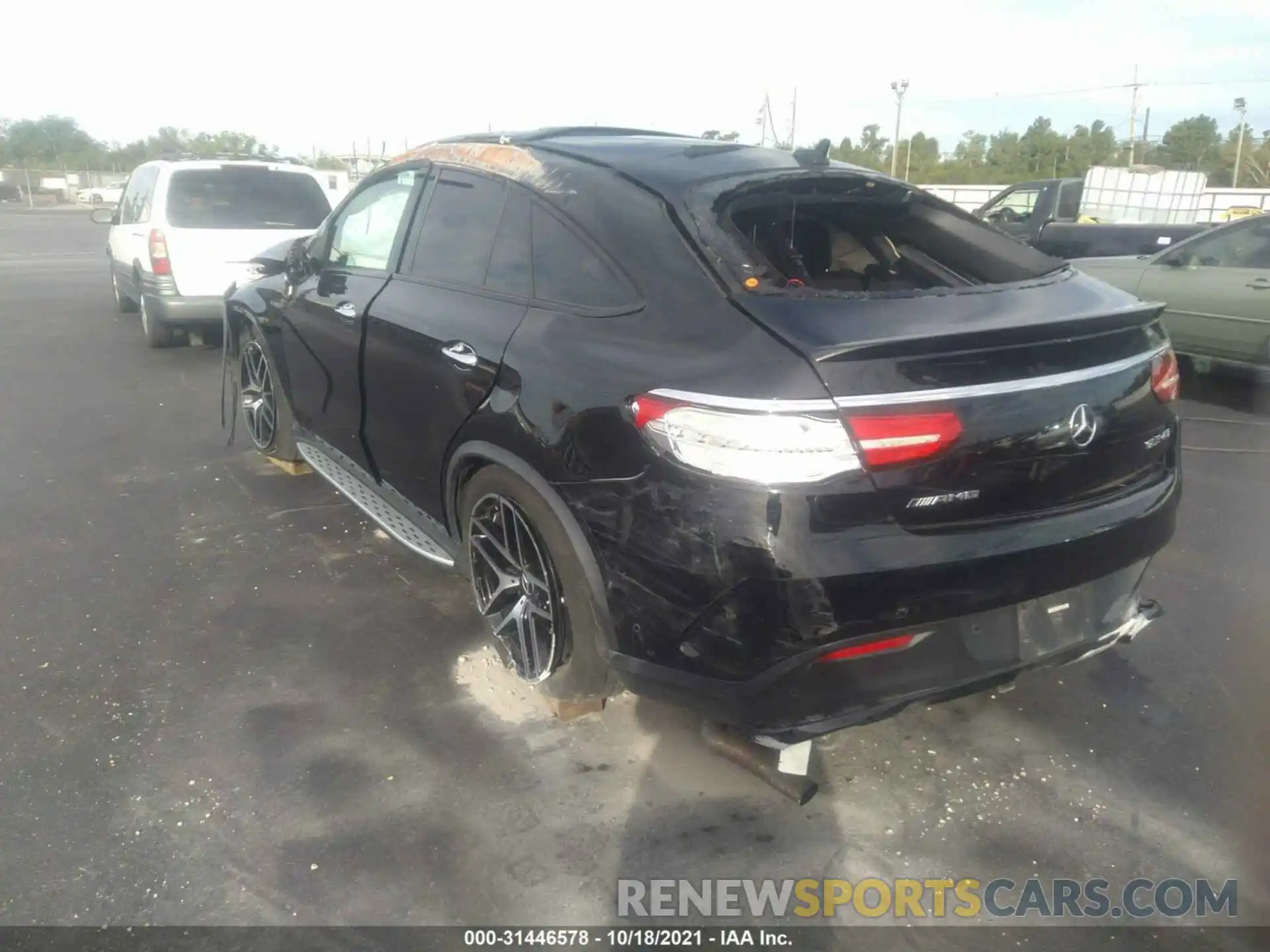 3 Photograph of a damaged car 4JGED6EB3KA152578 MERCEDES-BENZ GLE 2019