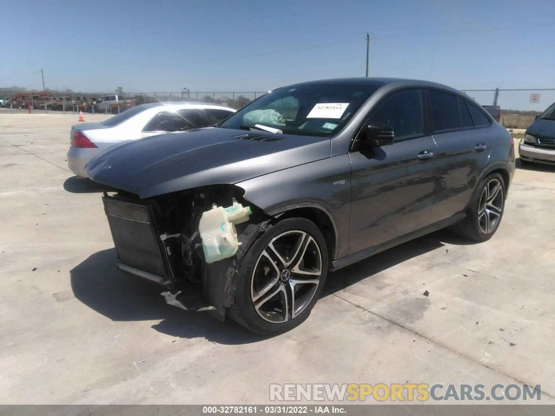 2 Photograph of a damaged car 4JGED6EB3KA153763 MERCEDES-BENZ GLE 2019