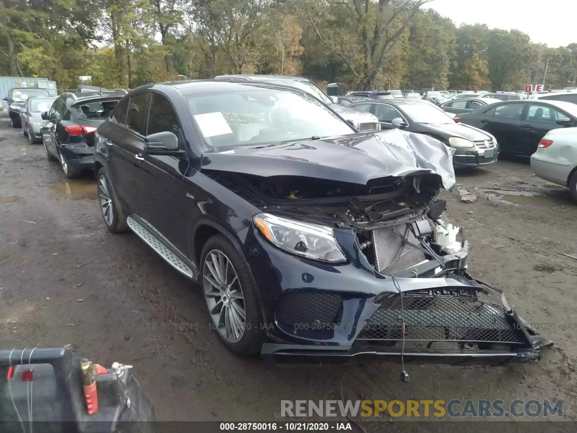 1 Photograph of a damaged car 4JGED6EB4KA134963 MERCEDES-BENZ GLE 2019