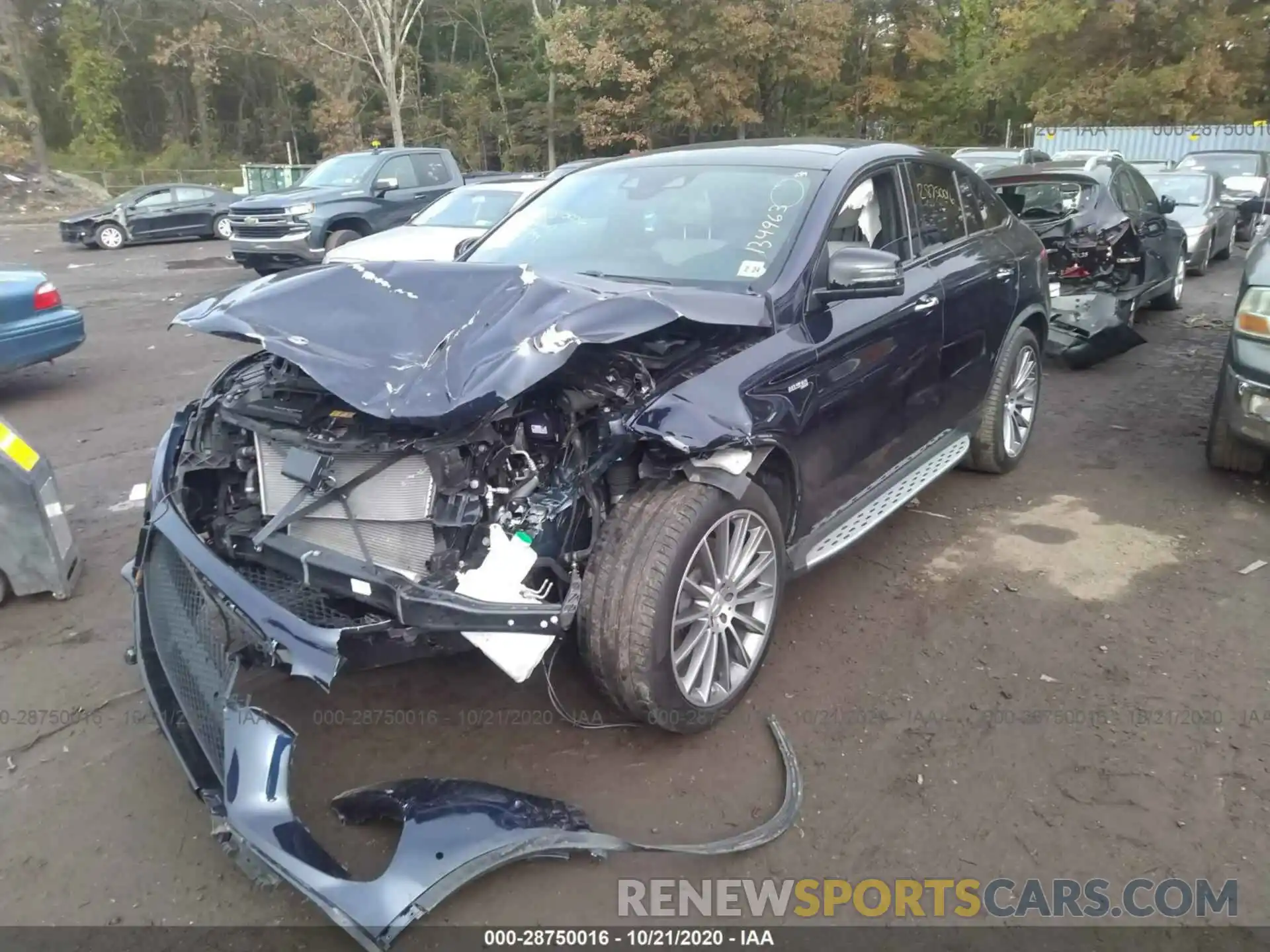 2 Photograph of a damaged car 4JGED6EB4KA134963 MERCEDES-BENZ GLE 2019