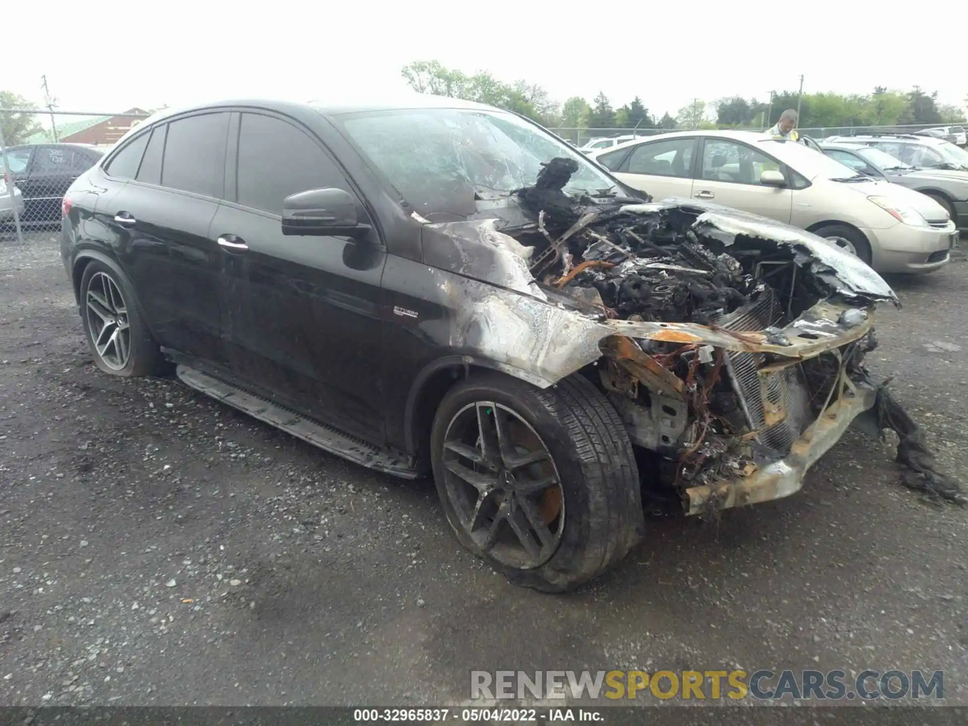 1 Photograph of a damaged car 4JGED6EB4KA141332 MERCEDES-BENZ GLE 2019