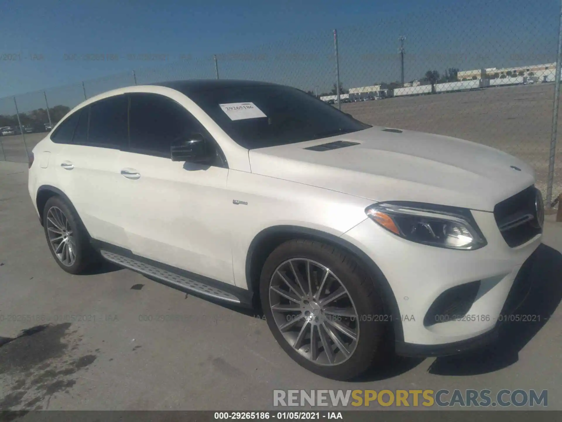 1 Photograph of a damaged car 4JGED6EB4KA147468 MERCEDES-BENZ GLE 2019