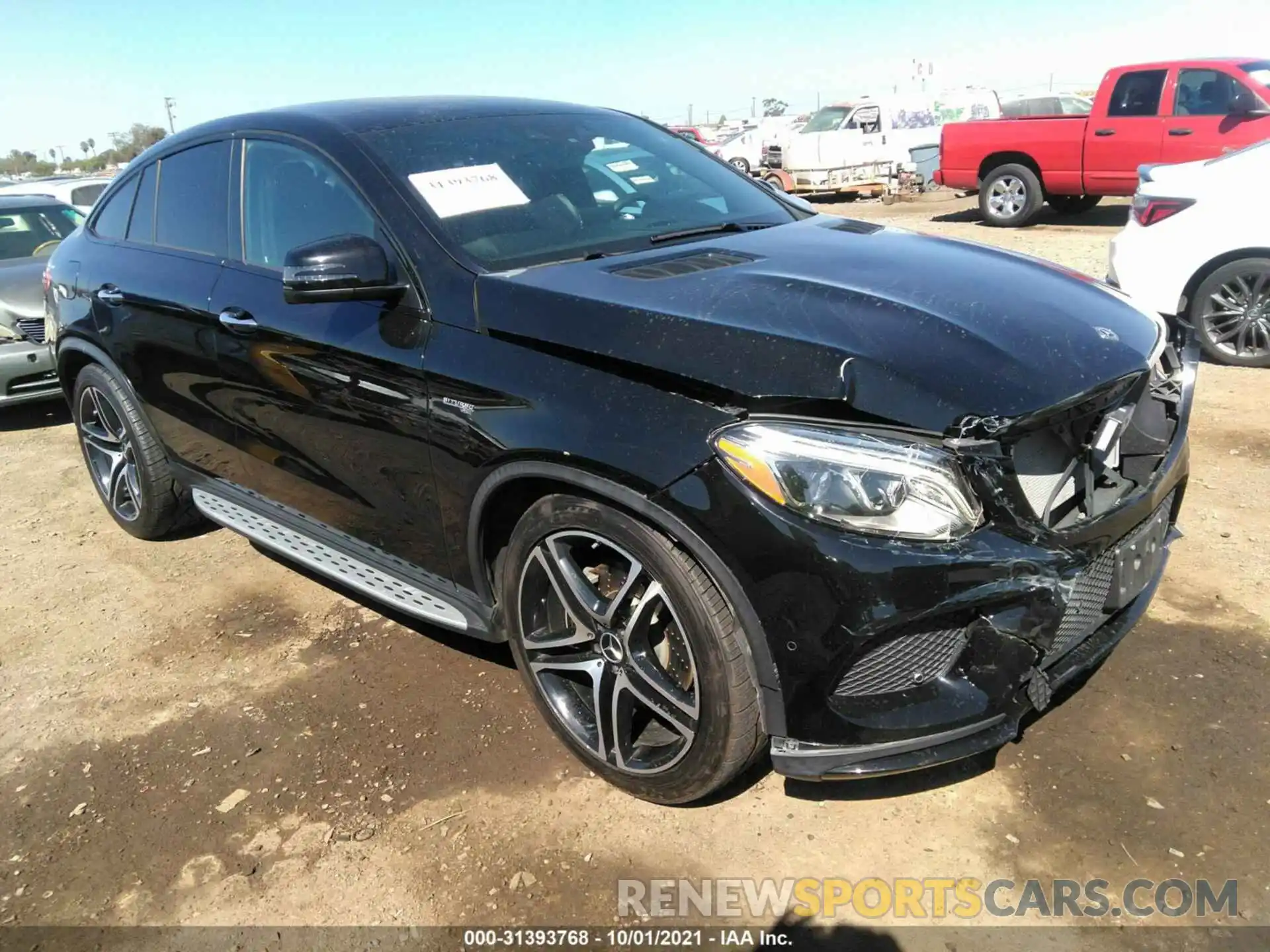 1 Photograph of a damaged car 4JGED6EB4KA154260 MERCEDES-BENZ GLE 2019