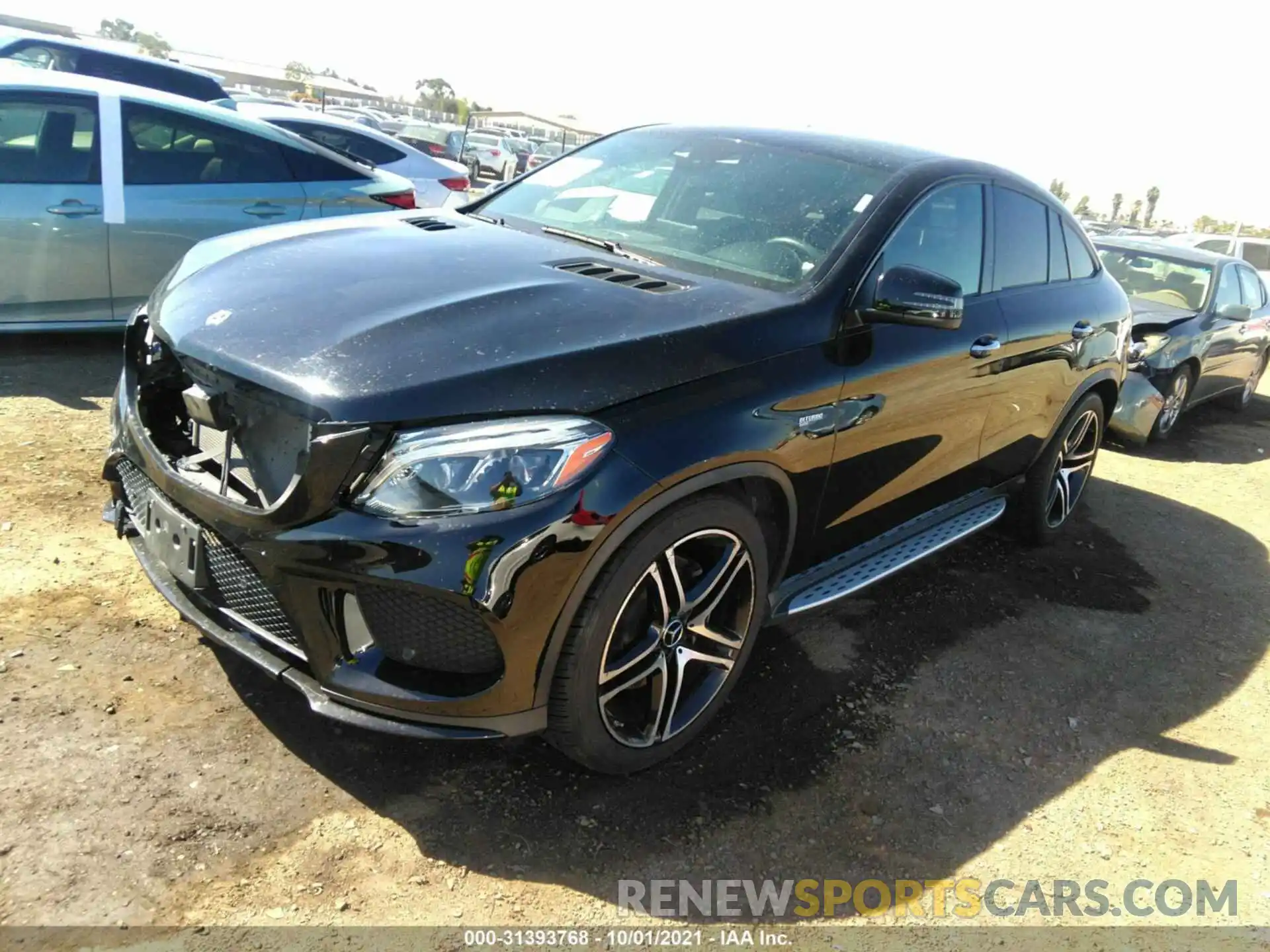 2 Photograph of a damaged car 4JGED6EB4KA154260 MERCEDES-BENZ GLE 2019