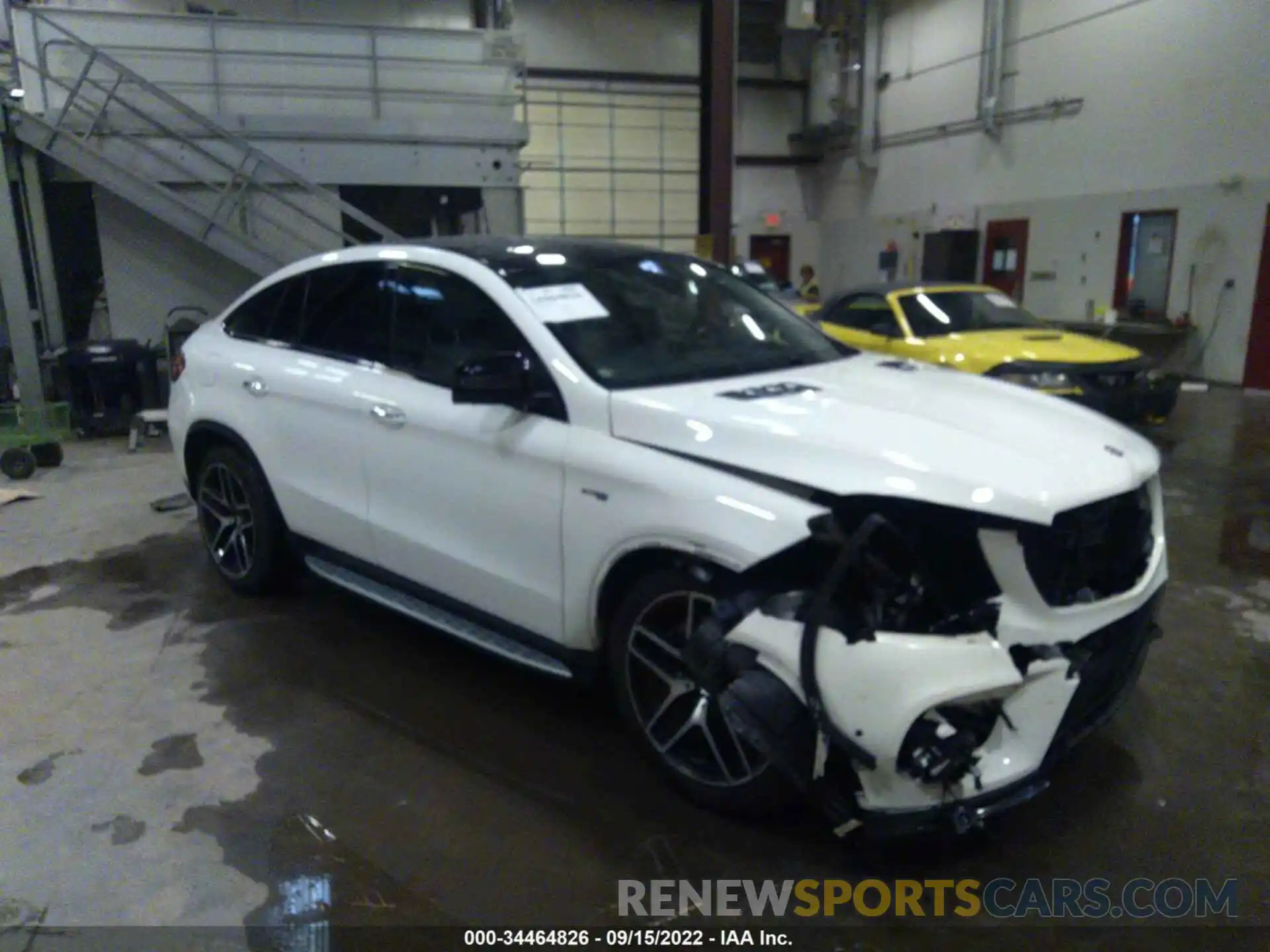 1 Photograph of a damaged car 4JGED6EB5KA127116 MERCEDES-BENZ GLE 2019