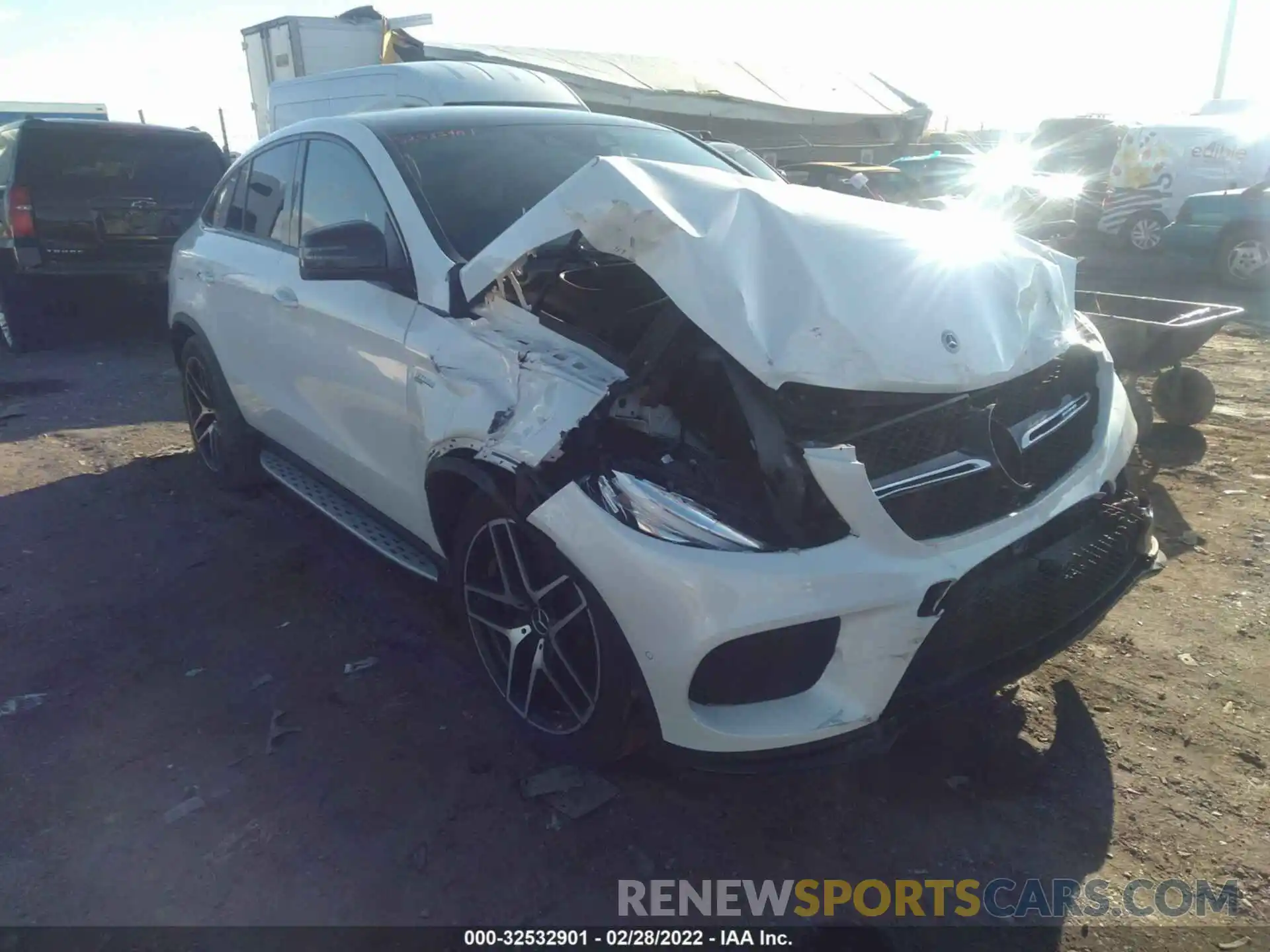 1 Photograph of a damaged car 4JGED6EB5KA137757 MERCEDES-BENZ GLE 2019