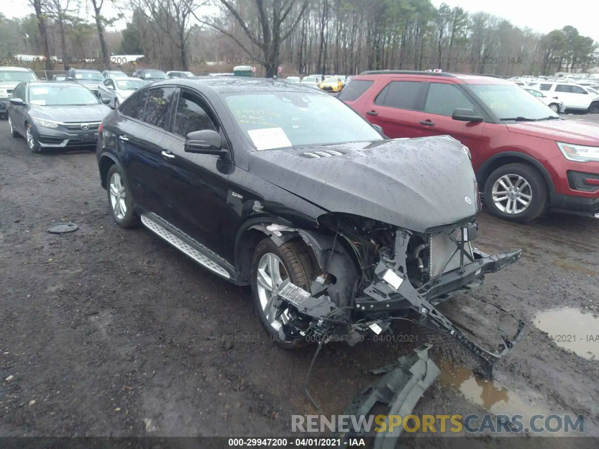 1 Photograph of a damaged car 4JGED6EB5KA138178 MERCEDES-BENZ GLE 2019