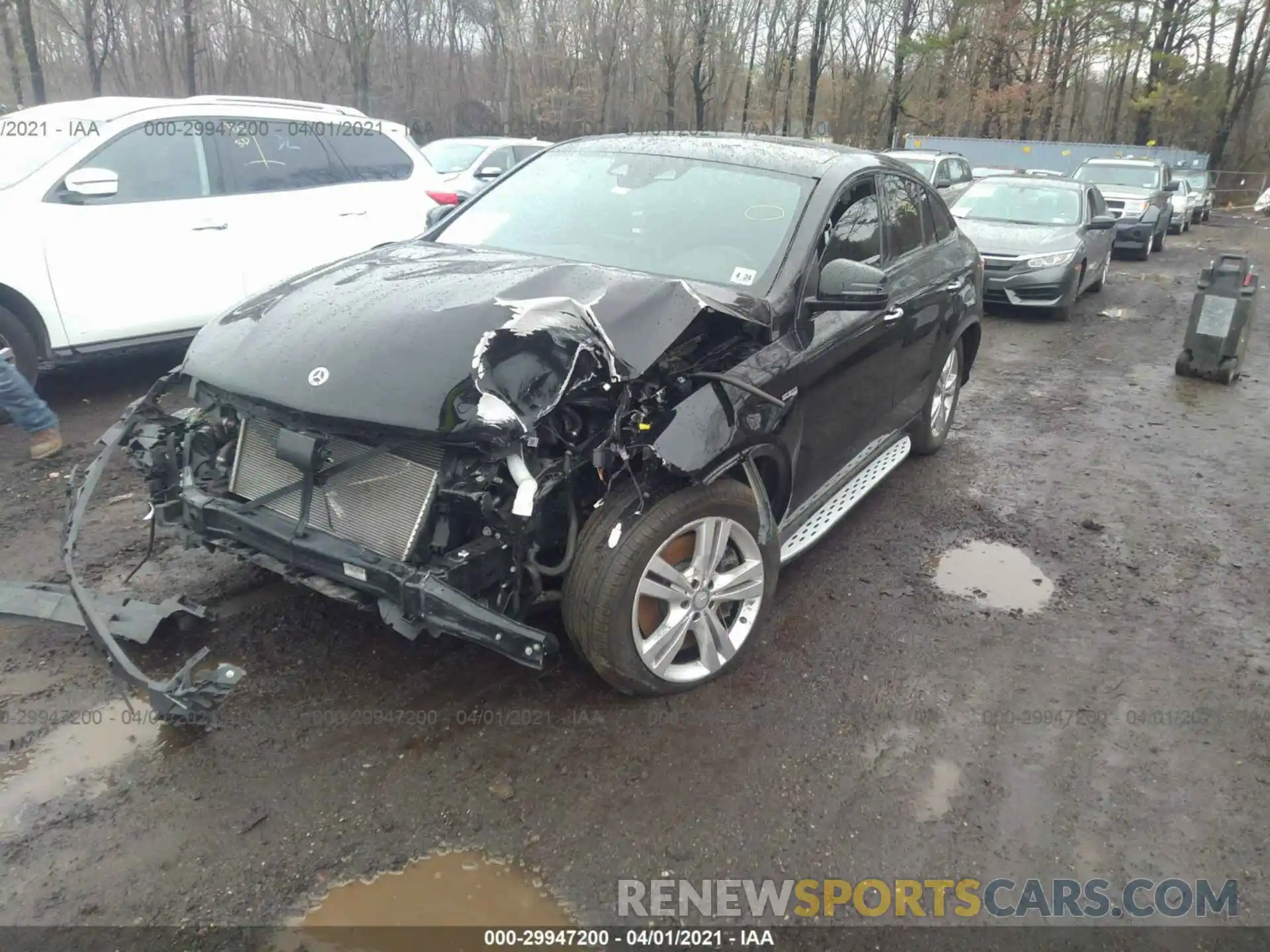 2 Photograph of a damaged car 4JGED6EB5KA138178 MERCEDES-BENZ GLE 2019