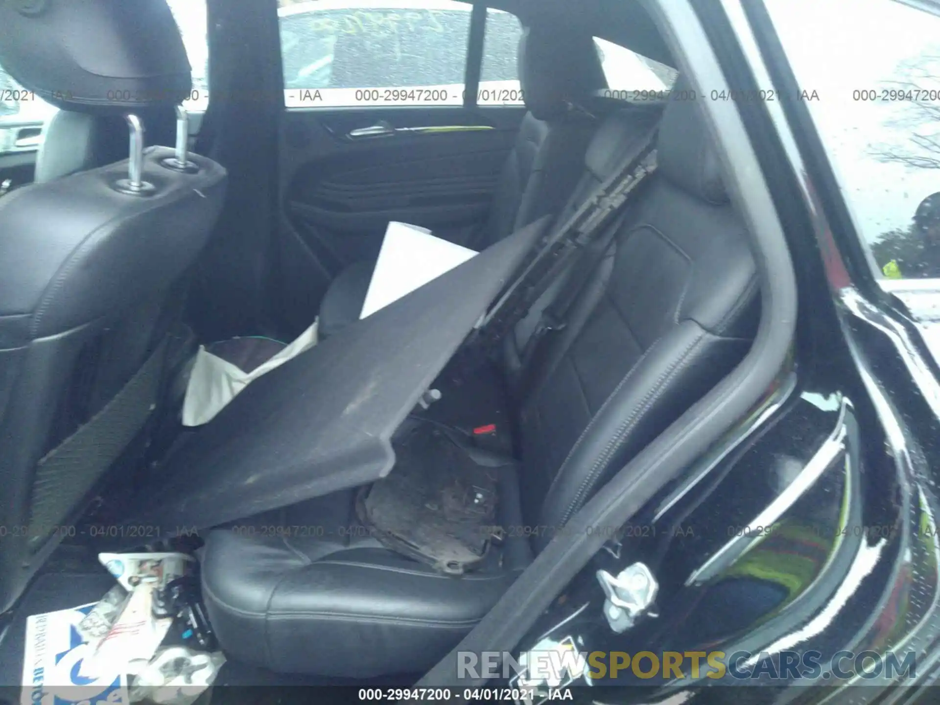 8 Photograph of a damaged car 4JGED6EB5KA138178 MERCEDES-BENZ GLE 2019