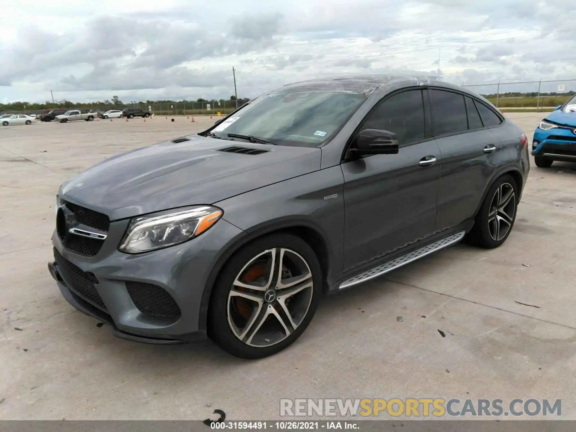 2 Photograph of a damaged car 4JGED6EB5KA151416 MERCEDES-BENZ GLE 2019