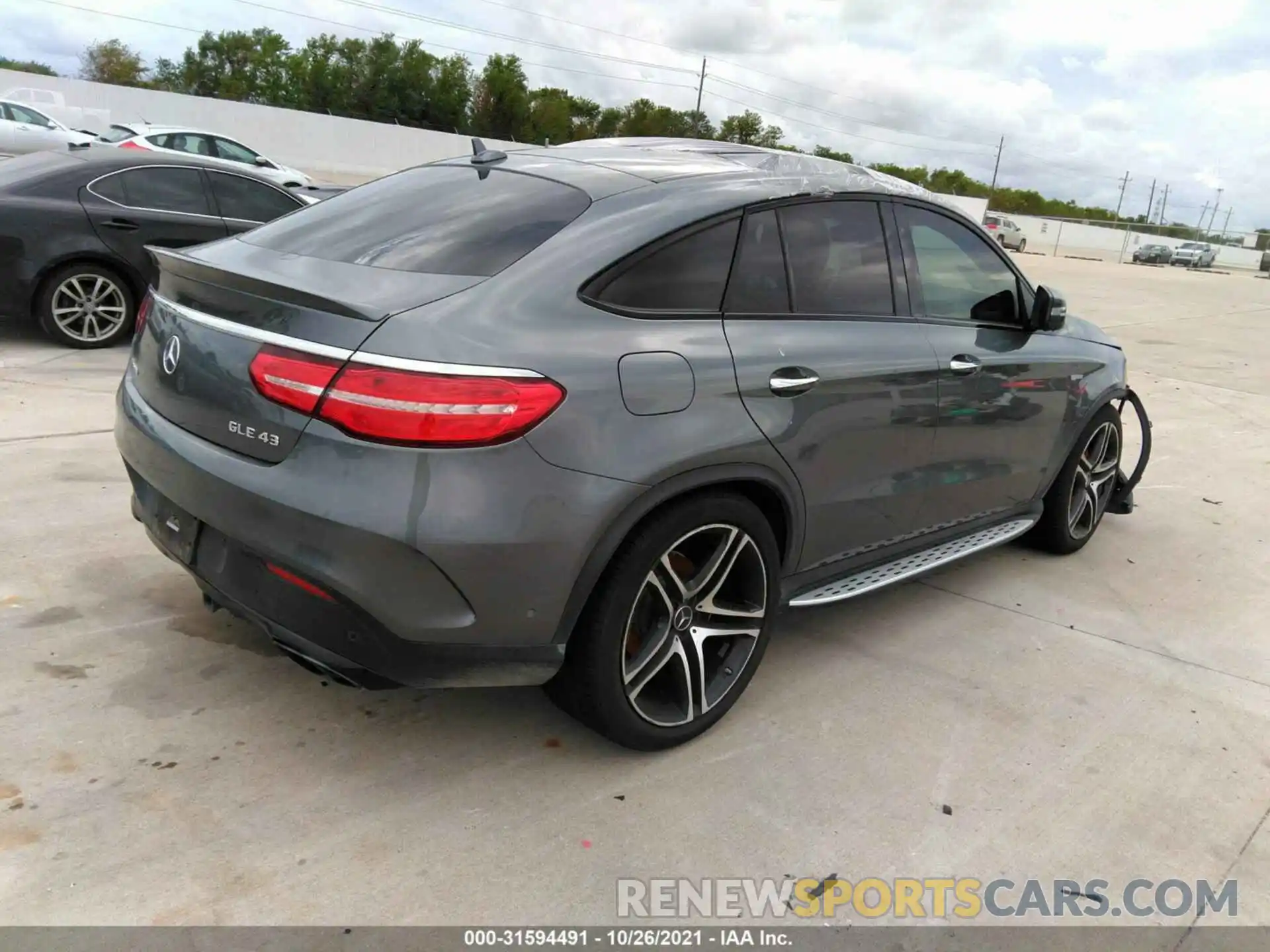 4 Photograph of a damaged car 4JGED6EB5KA151416 MERCEDES-BENZ GLE 2019