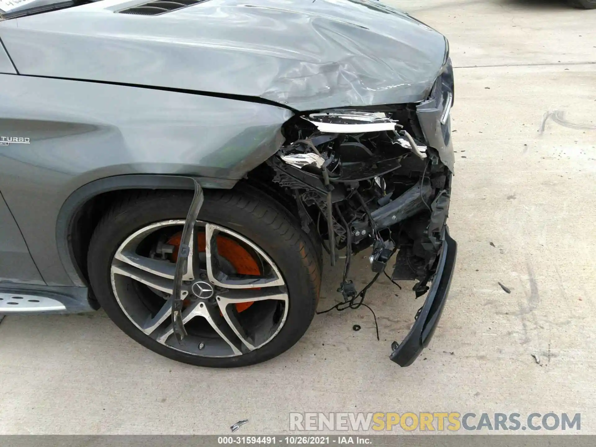 6 Photograph of a damaged car 4JGED6EB5KA151416 MERCEDES-BENZ GLE 2019