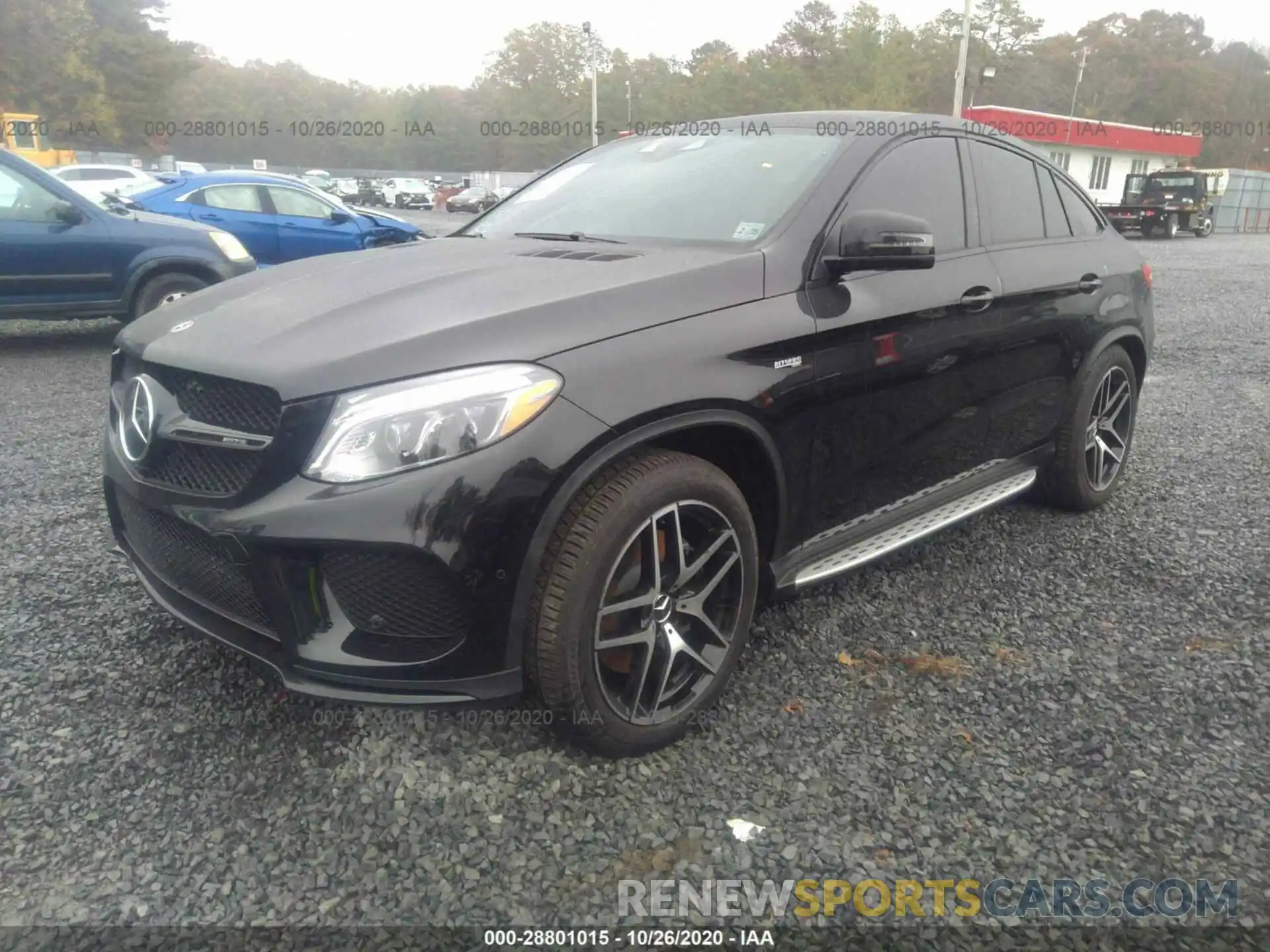 2 Photograph of a damaged car 4JGED6EB6KA152381 MERCEDES-BENZ GLE 2019