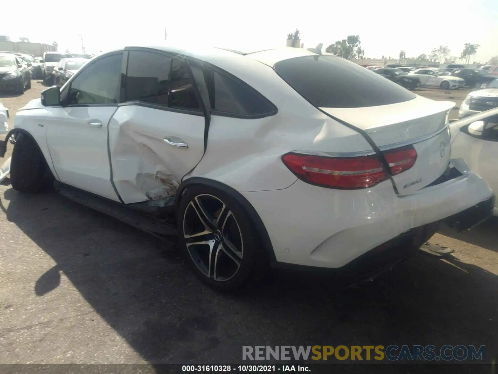 3 Photograph of a damaged car 4JGED6EB6KA156009 MERCEDES-BENZ GLE 2019