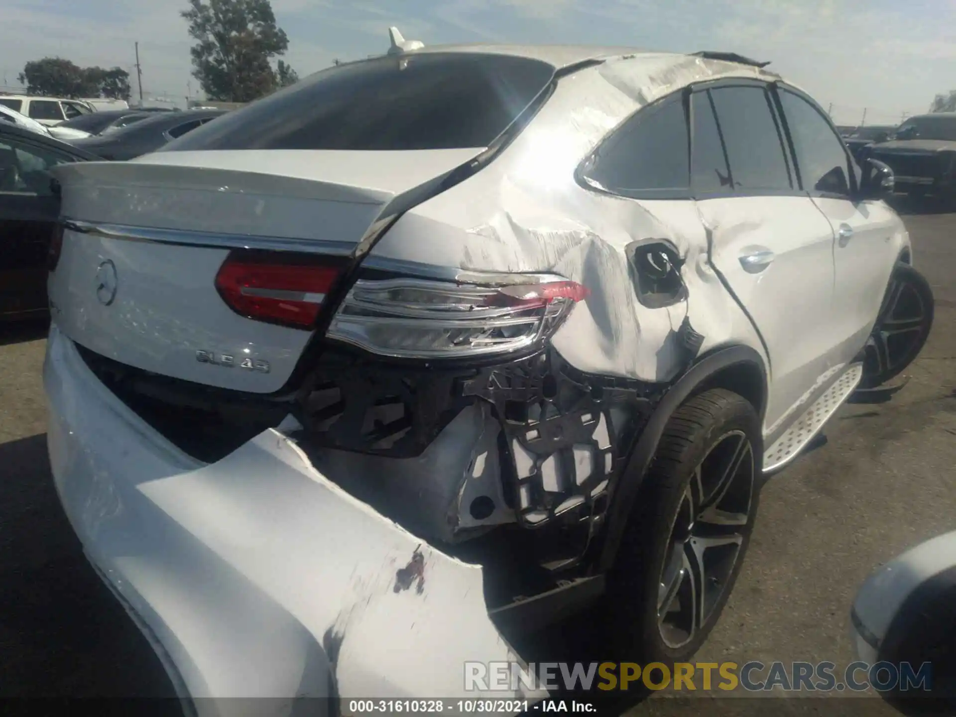 4 Photograph of a damaged car 4JGED6EB6KA156009 MERCEDES-BENZ GLE 2019