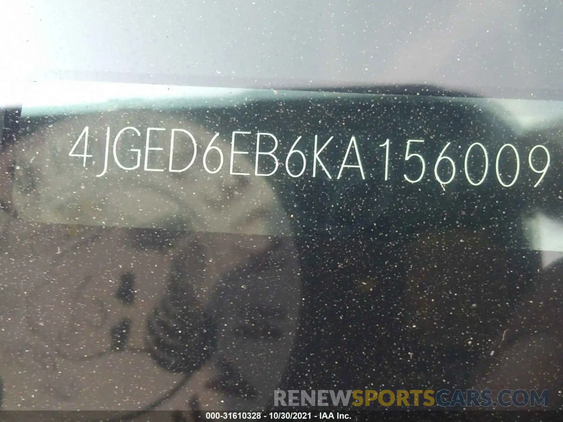 9 Photograph of a damaged car 4JGED6EB6KA156009 MERCEDES-BENZ GLE 2019