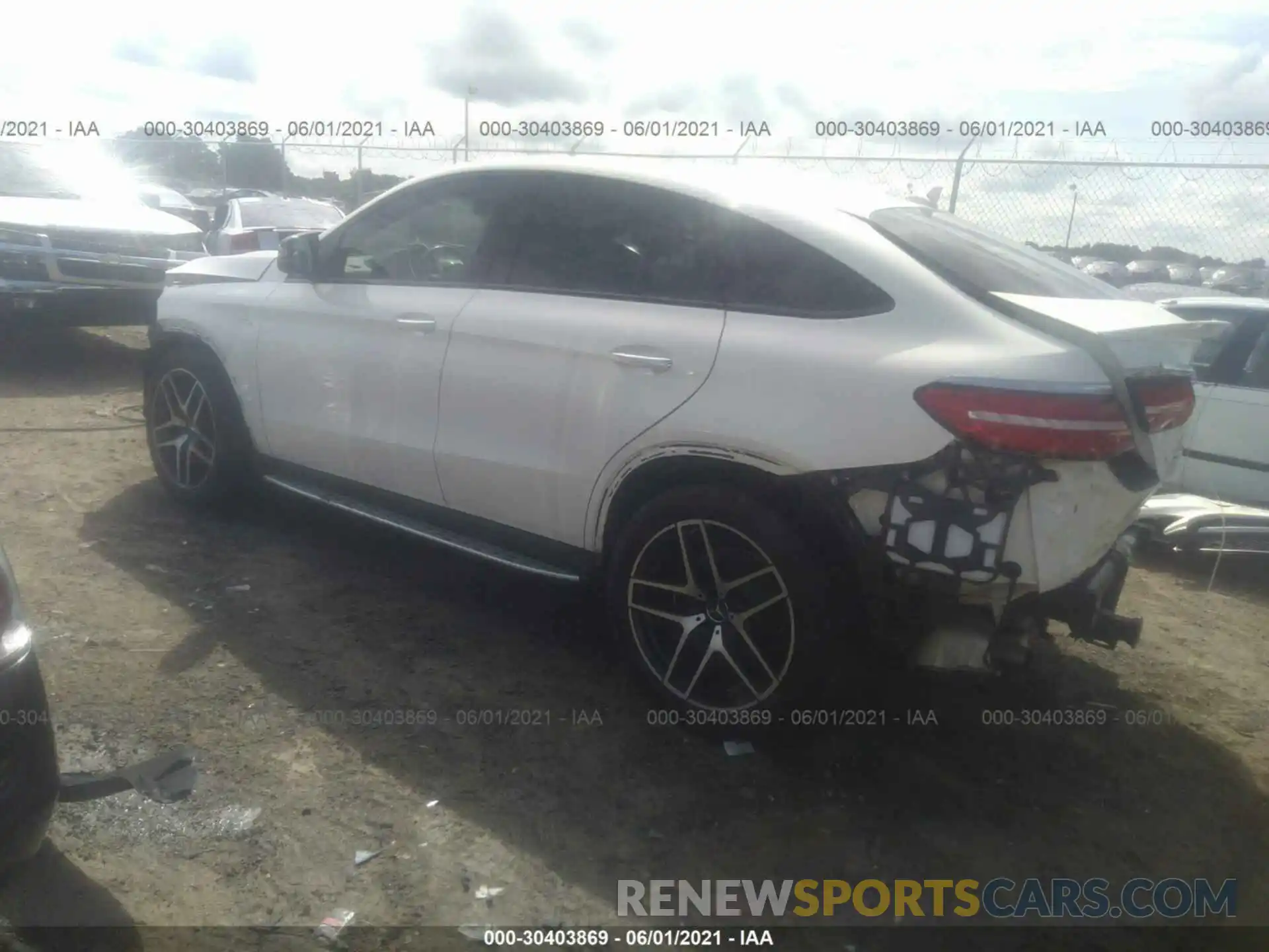 3 Фотография поврежденного автомобиля 4JGED6EB7KA139848 MERCEDES-BENZ GLE 2019