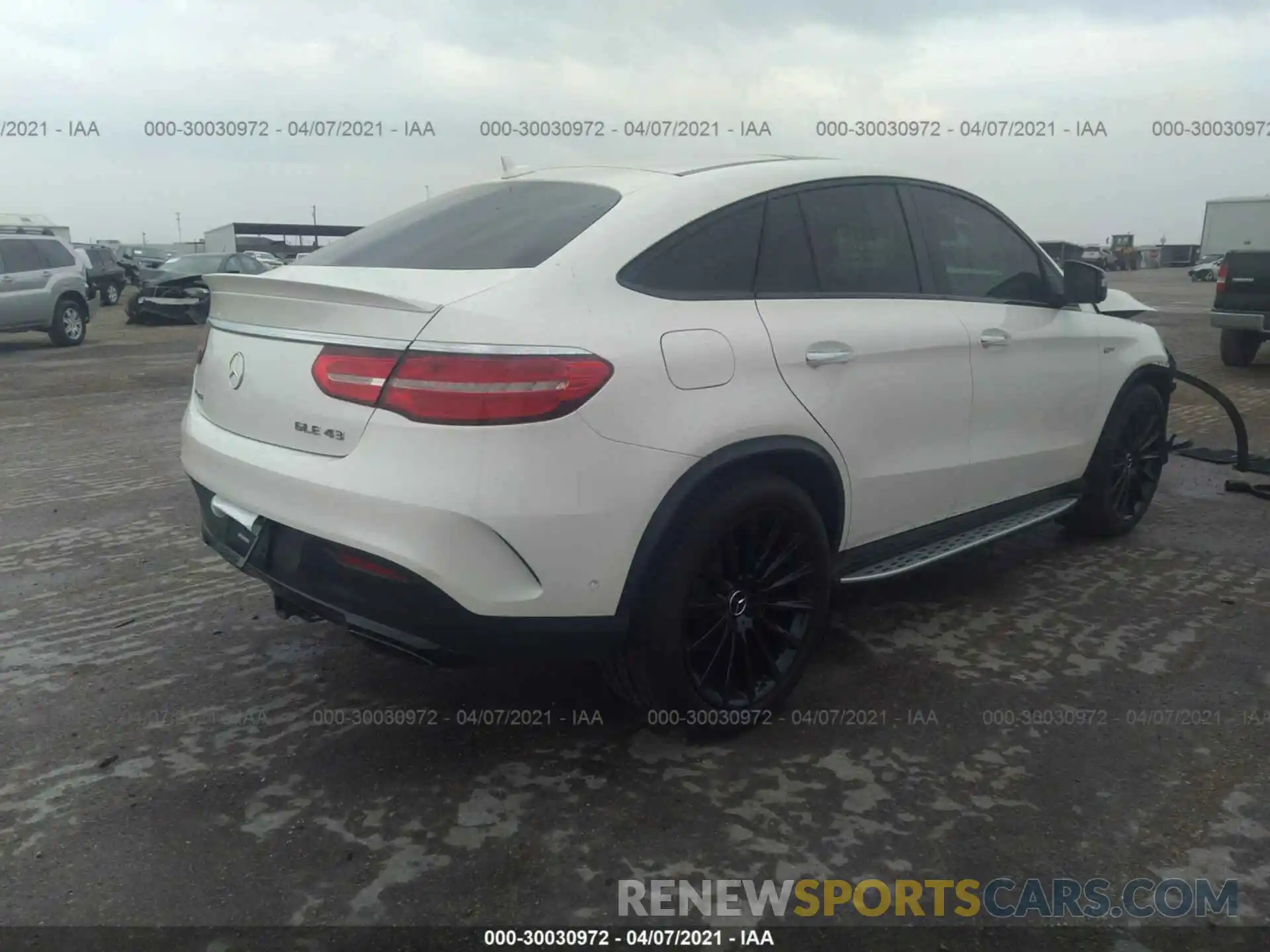 4 Фотография поврежденного автомобиля 4JGED6EB7KA140269 MERCEDES-BENZ GLE 2019