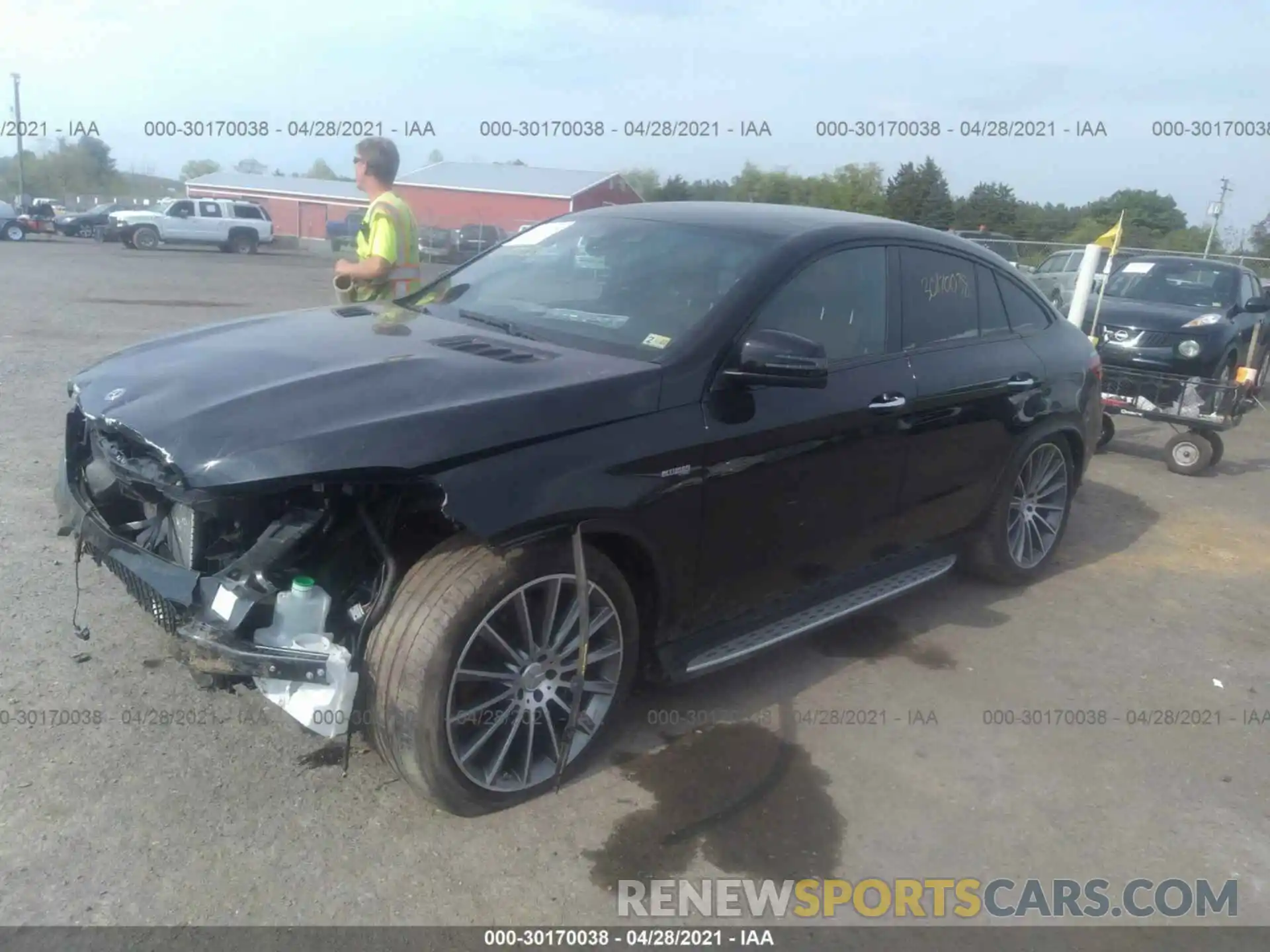 2 Photograph of a damaged car 4JGED6EB7KA152132 MERCEDES-BENZ GLE 2019