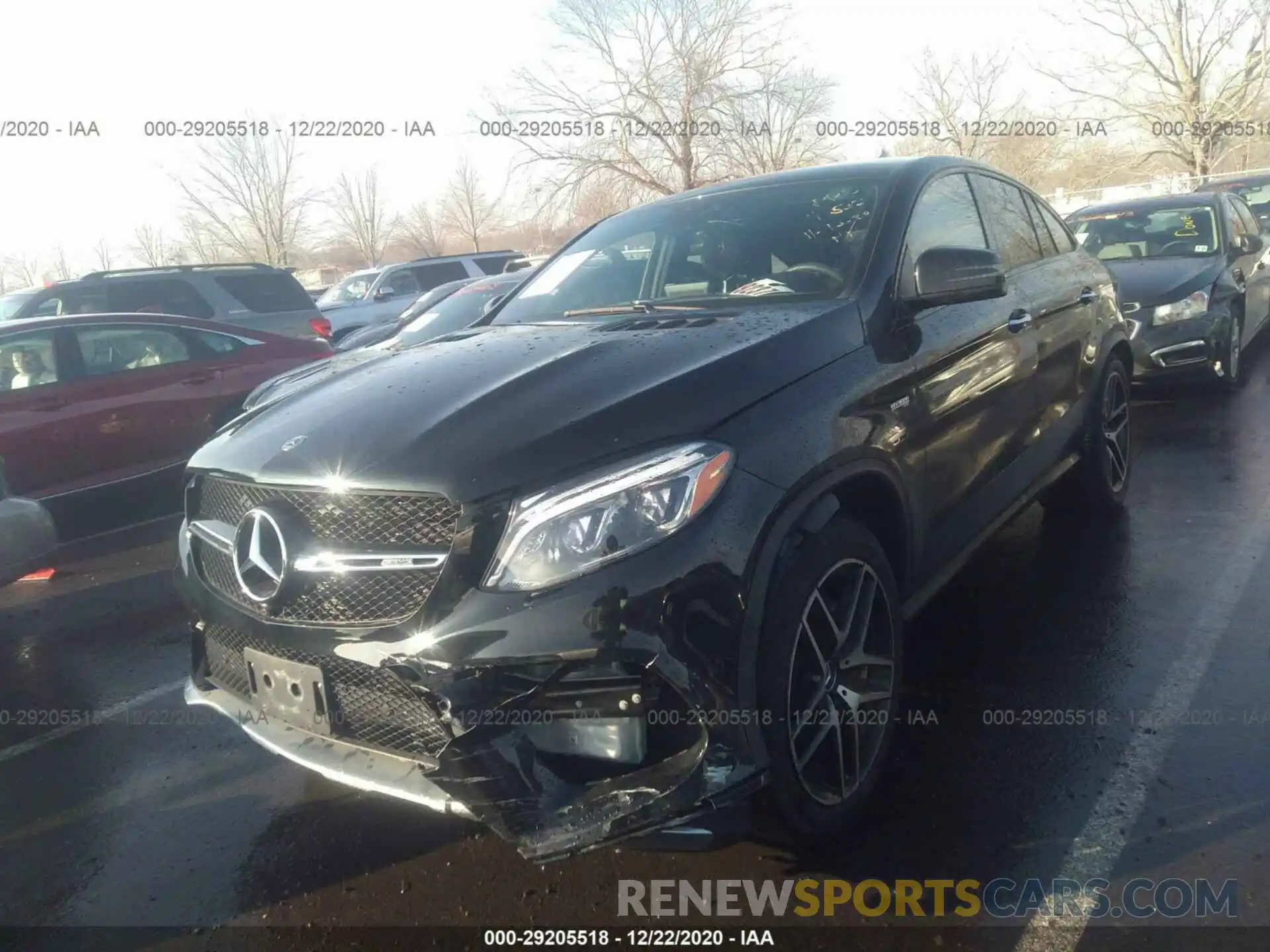 2 Photograph of a damaged car 4JGED6EB7KA152907 MERCEDES-BENZ GLE 2019