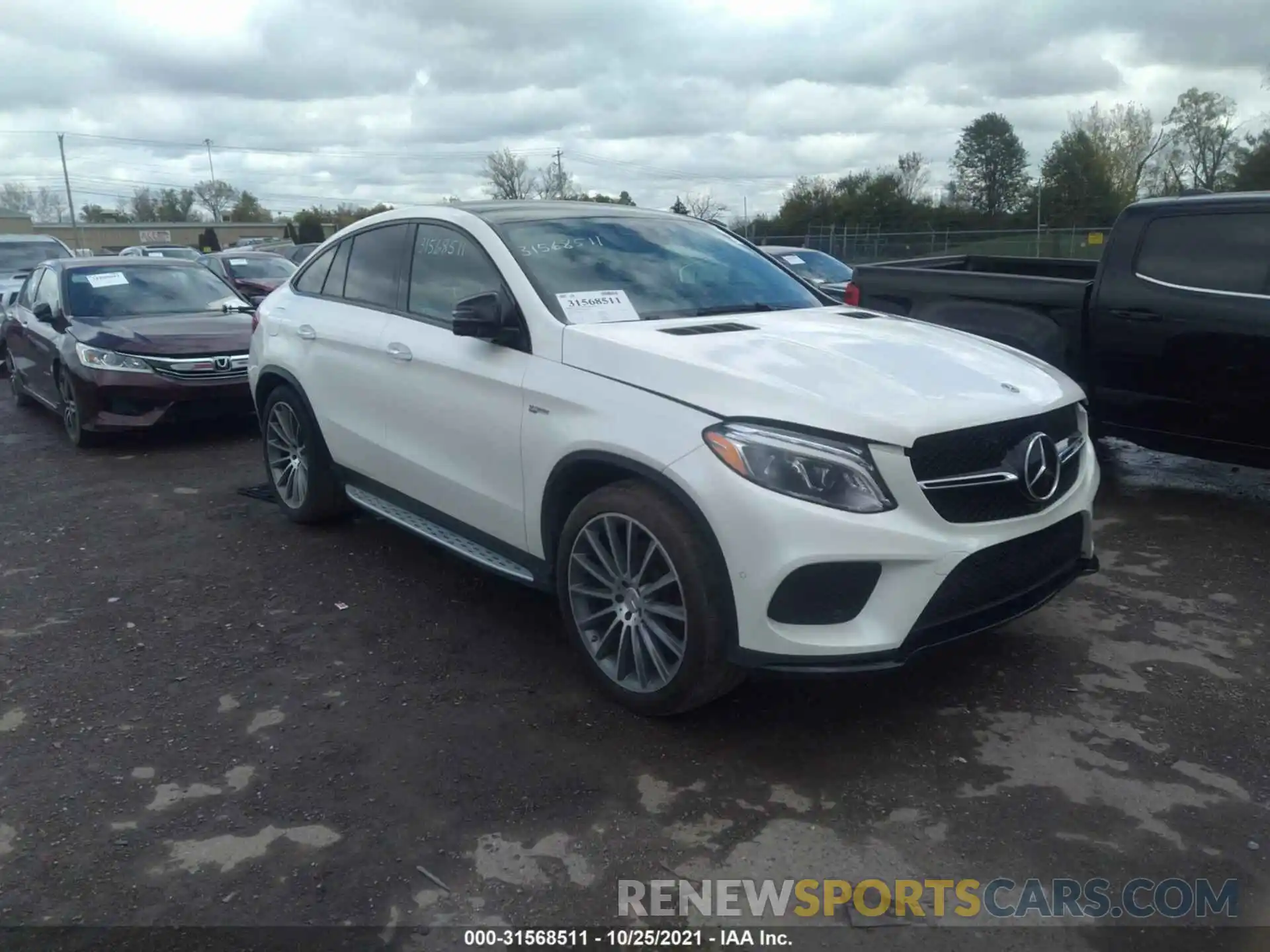 1 Photograph of a damaged car 4JGED6EB7KA154611 MERCEDES-BENZ GLE 2019