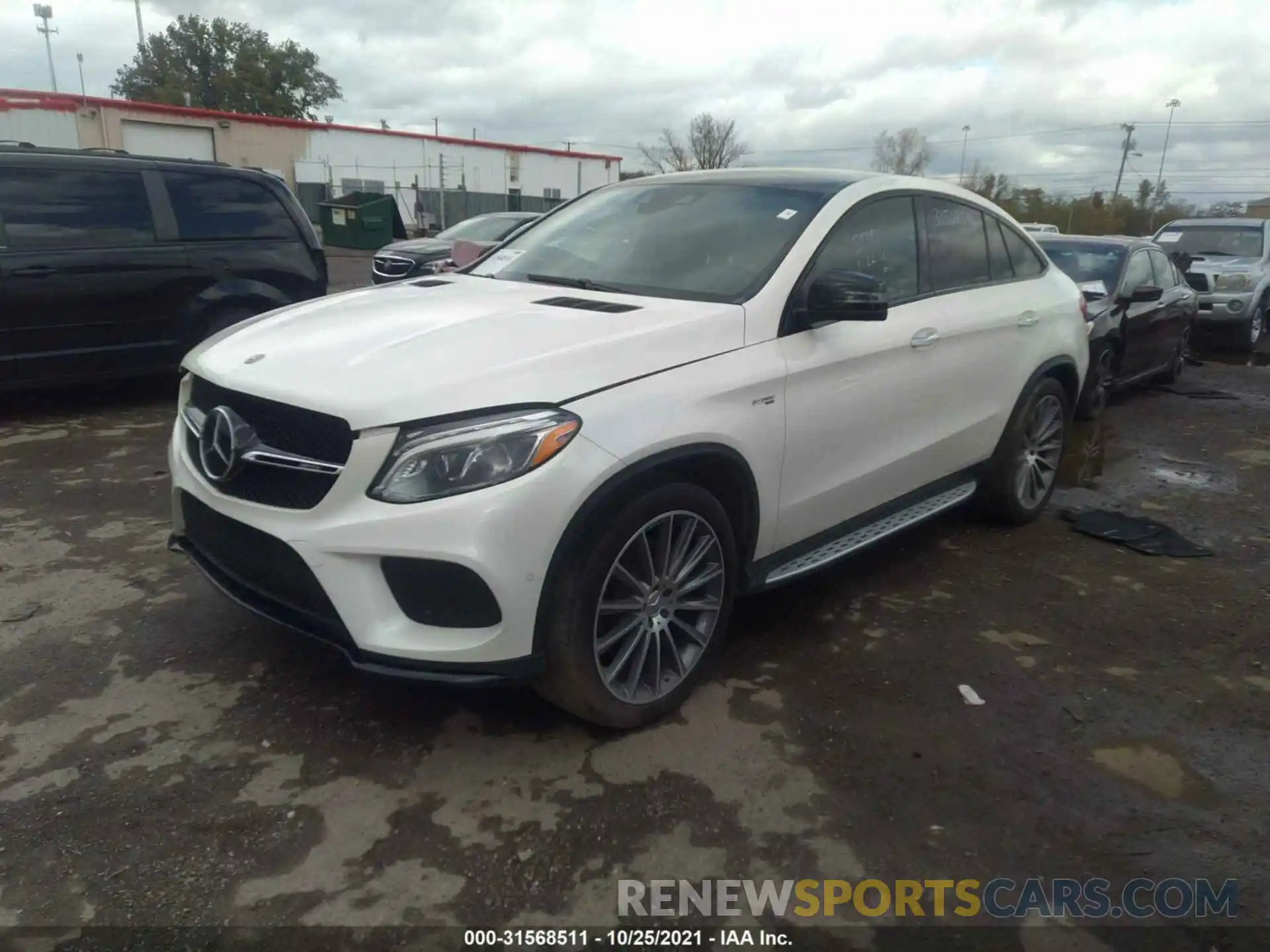 2 Photograph of a damaged car 4JGED6EB7KA154611 MERCEDES-BENZ GLE 2019