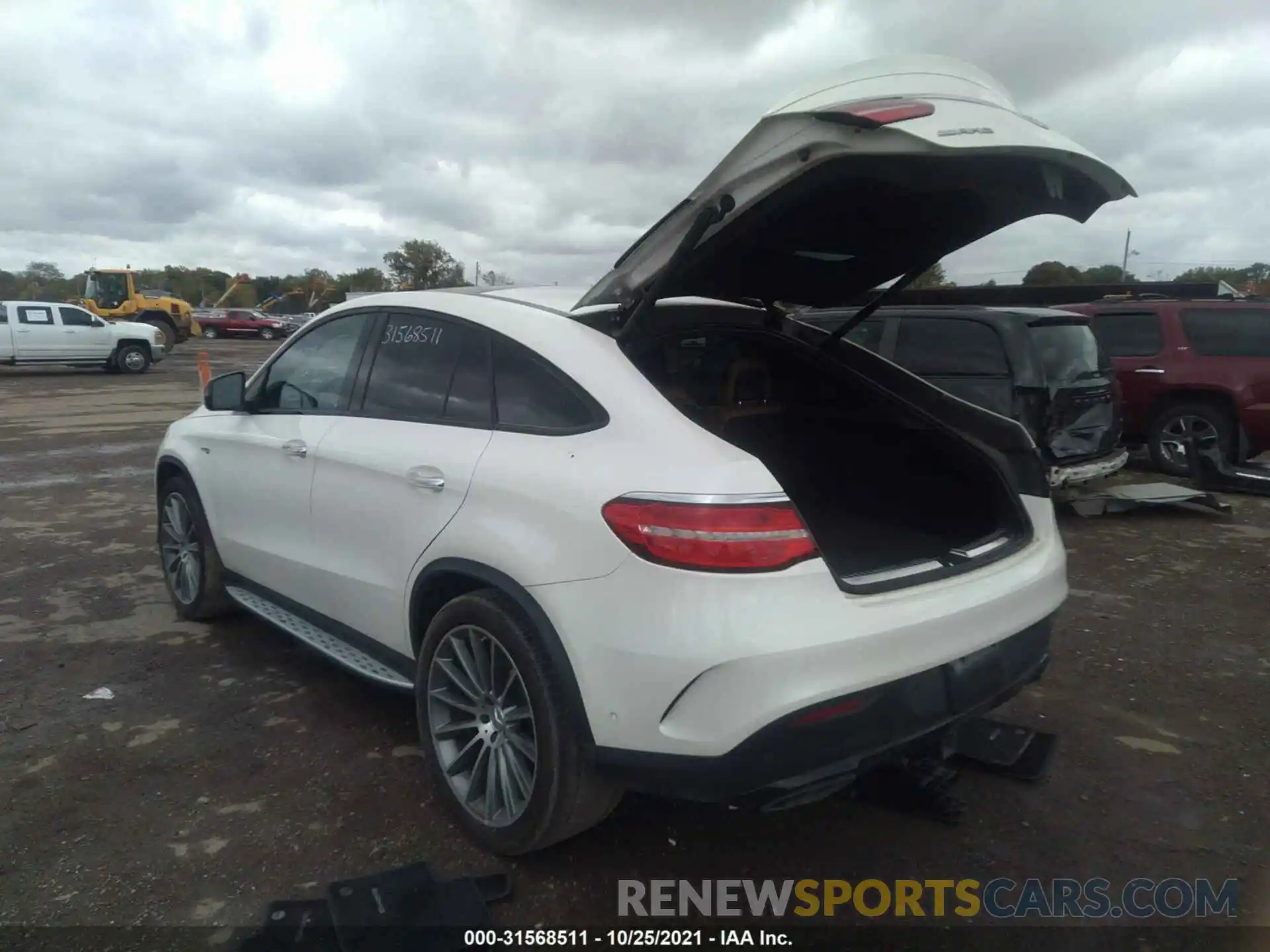 3 Photograph of a damaged car 4JGED6EB7KA154611 MERCEDES-BENZ GLE 2019