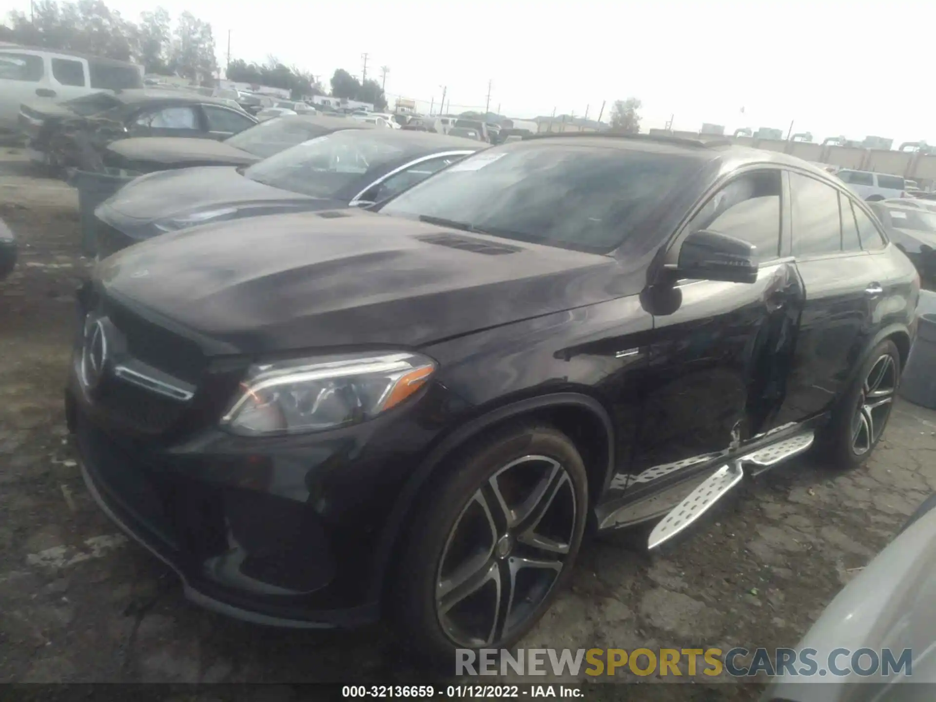 2 Photograph of a damaged car 4JGED6EB7KA155953 MERCEDES-BENZ GLE 2019