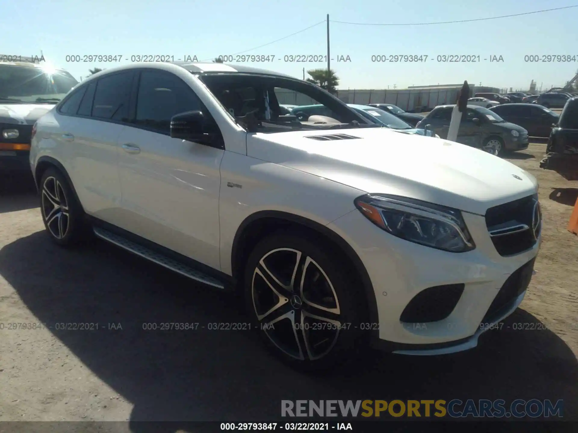 1 Photograph of a damaged car 4JGED6EB8KA134416 MERCEDES-BENZ GLE 2019