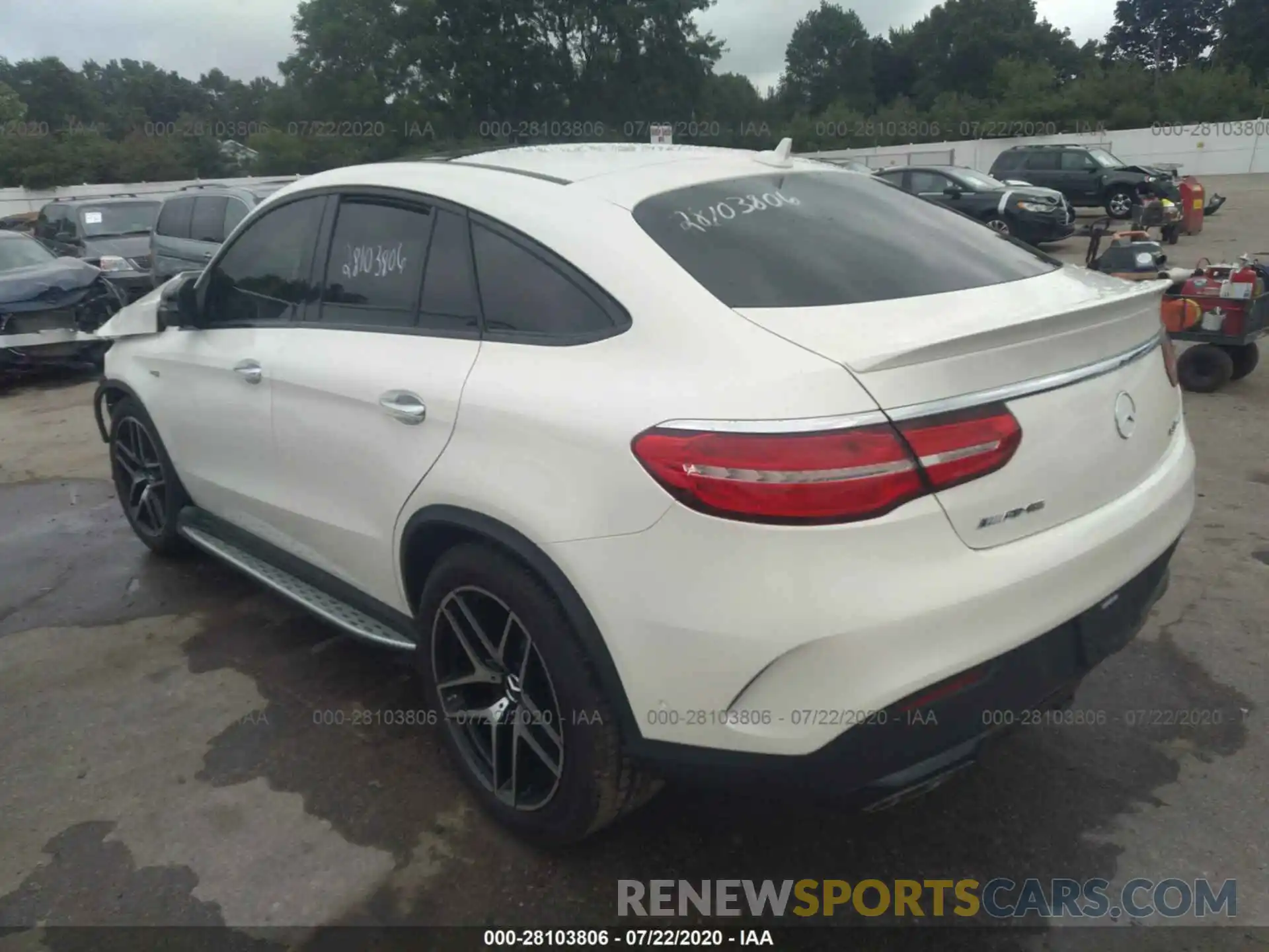 3 Photograph of a damaged car 4JGED6EB8KA153774 MERCEDES-BENZ GLE 2019