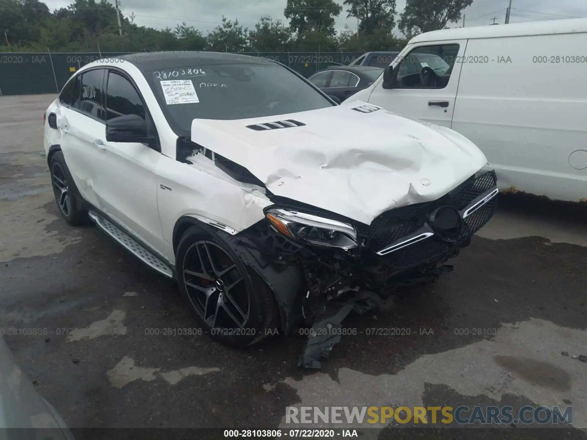 6 Photograph of a damaged car 4JGED6EB8KA153774 MERCEDES-BENZ GLE 2019