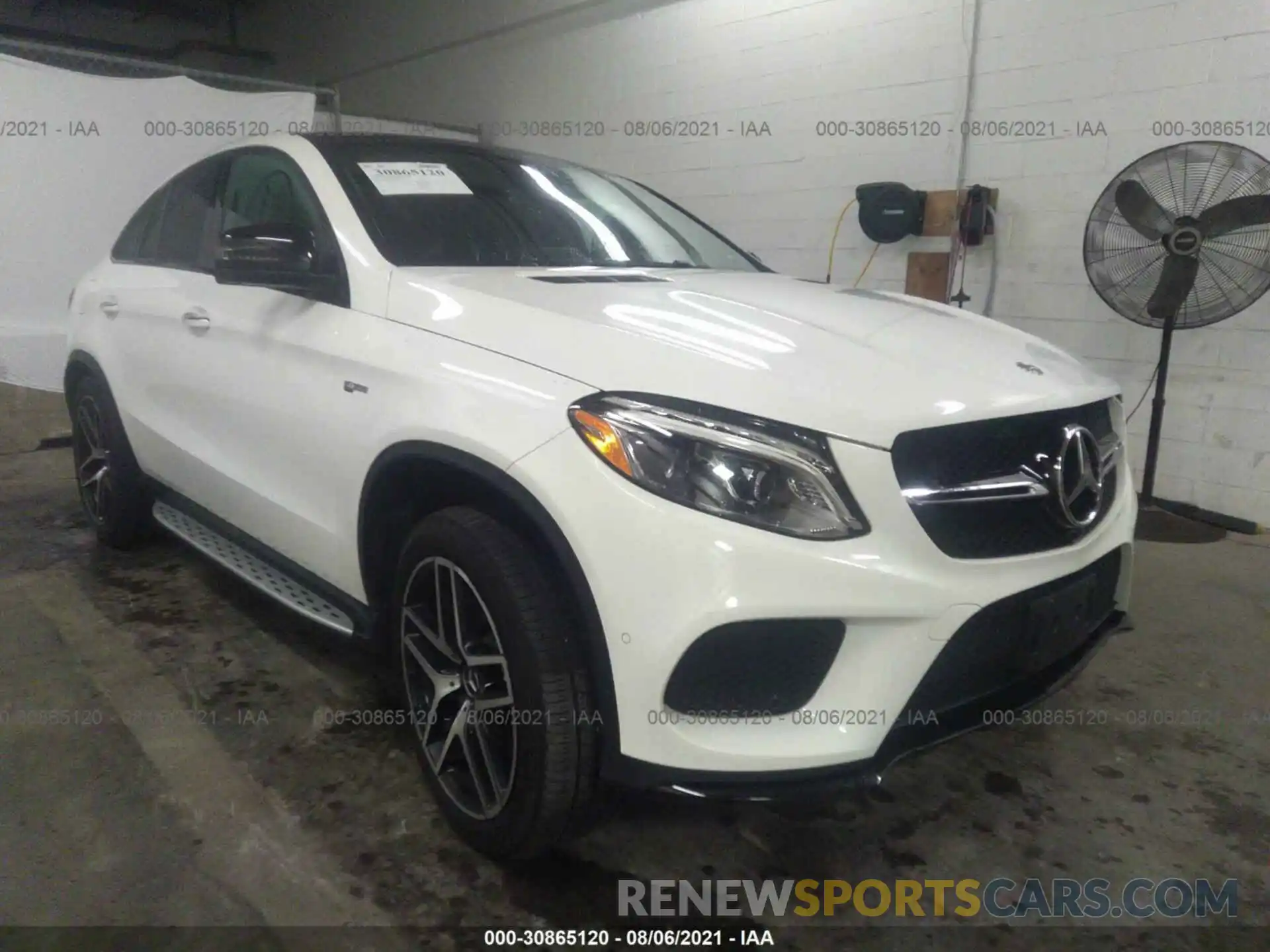 1 Photograph of a damaged car 4JGED6EB9KA135154 MERCEDES-BENZ GLE 2019