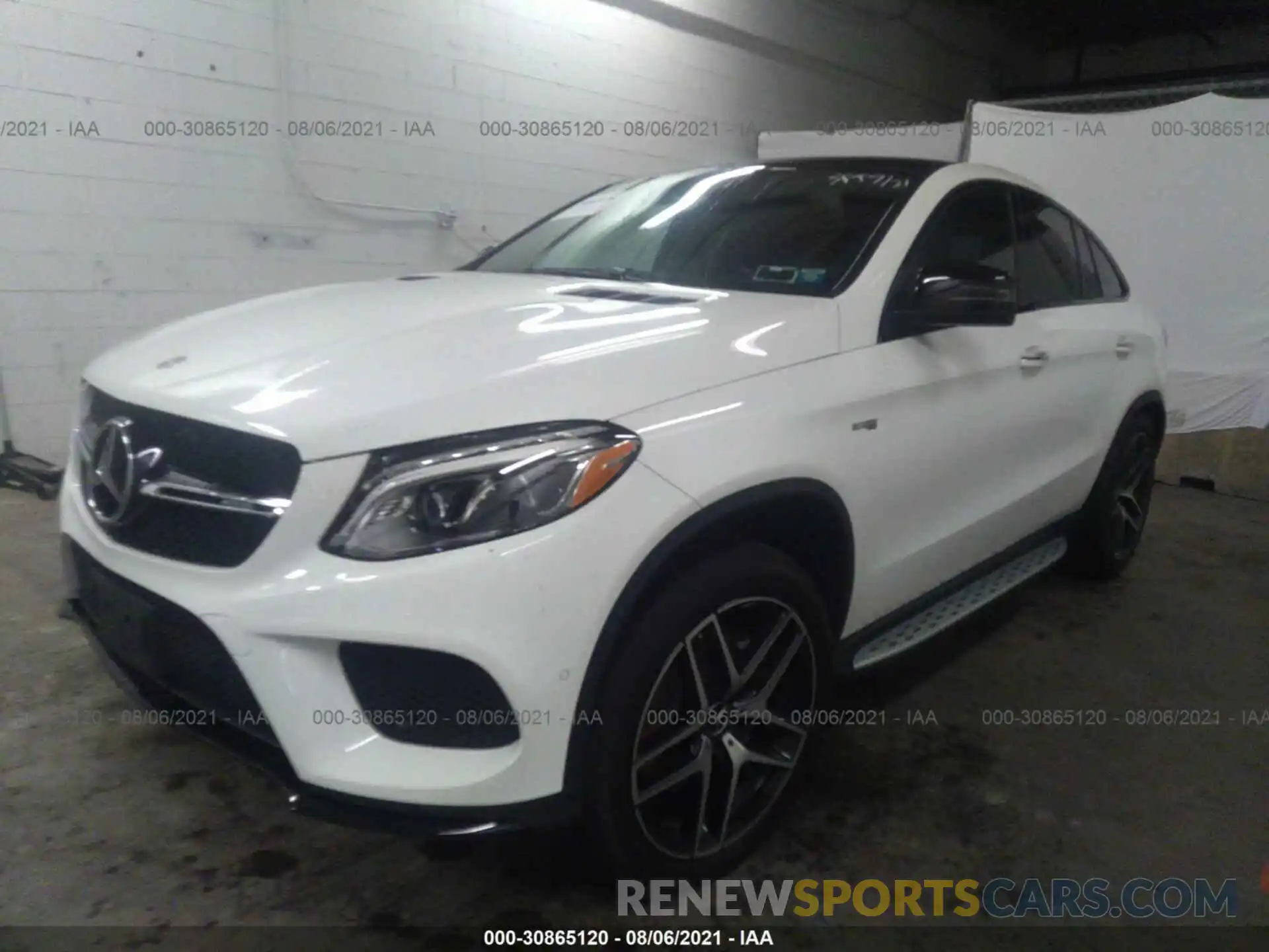 2 Photograph of a damaged car 4JGED6EB9KA135154 MERCEDES-BENZ GLE 2019