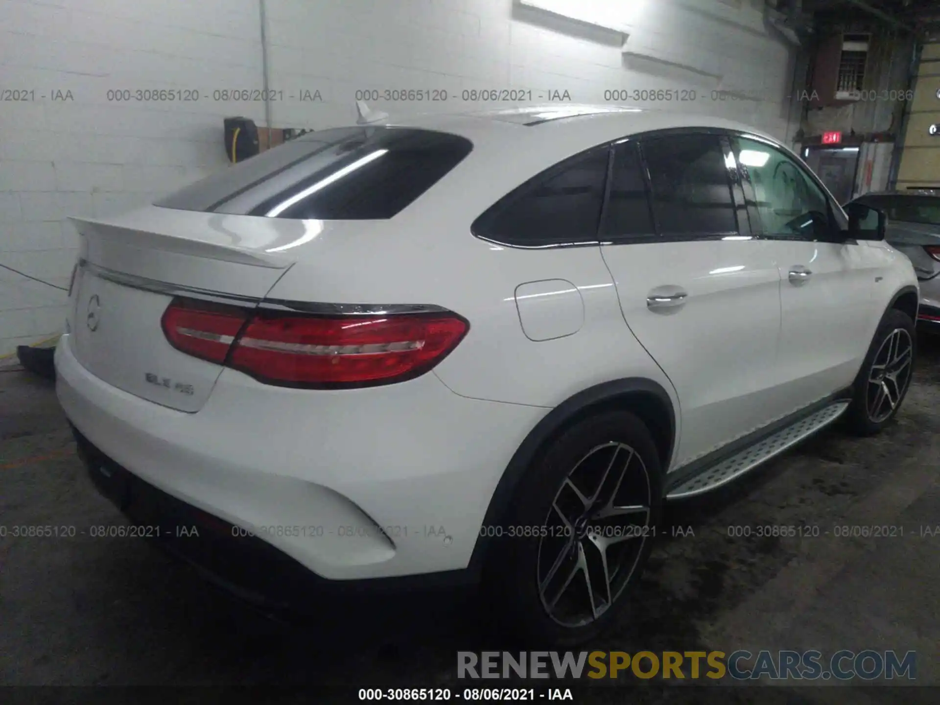 4 Photograph of a damaged car 4JGED6EB9KA135154 MERCEDES-BENZ GLE 2019