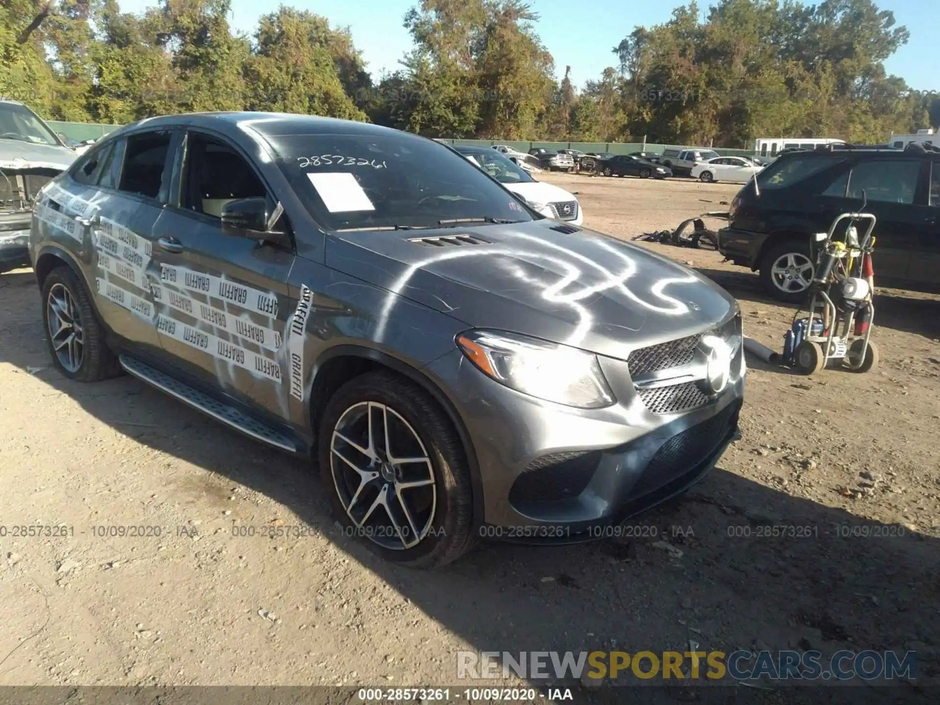 1 Photograph of a damaged car 4JGED6EB9KA141911 MERCEDES-BENZ GLE 2019